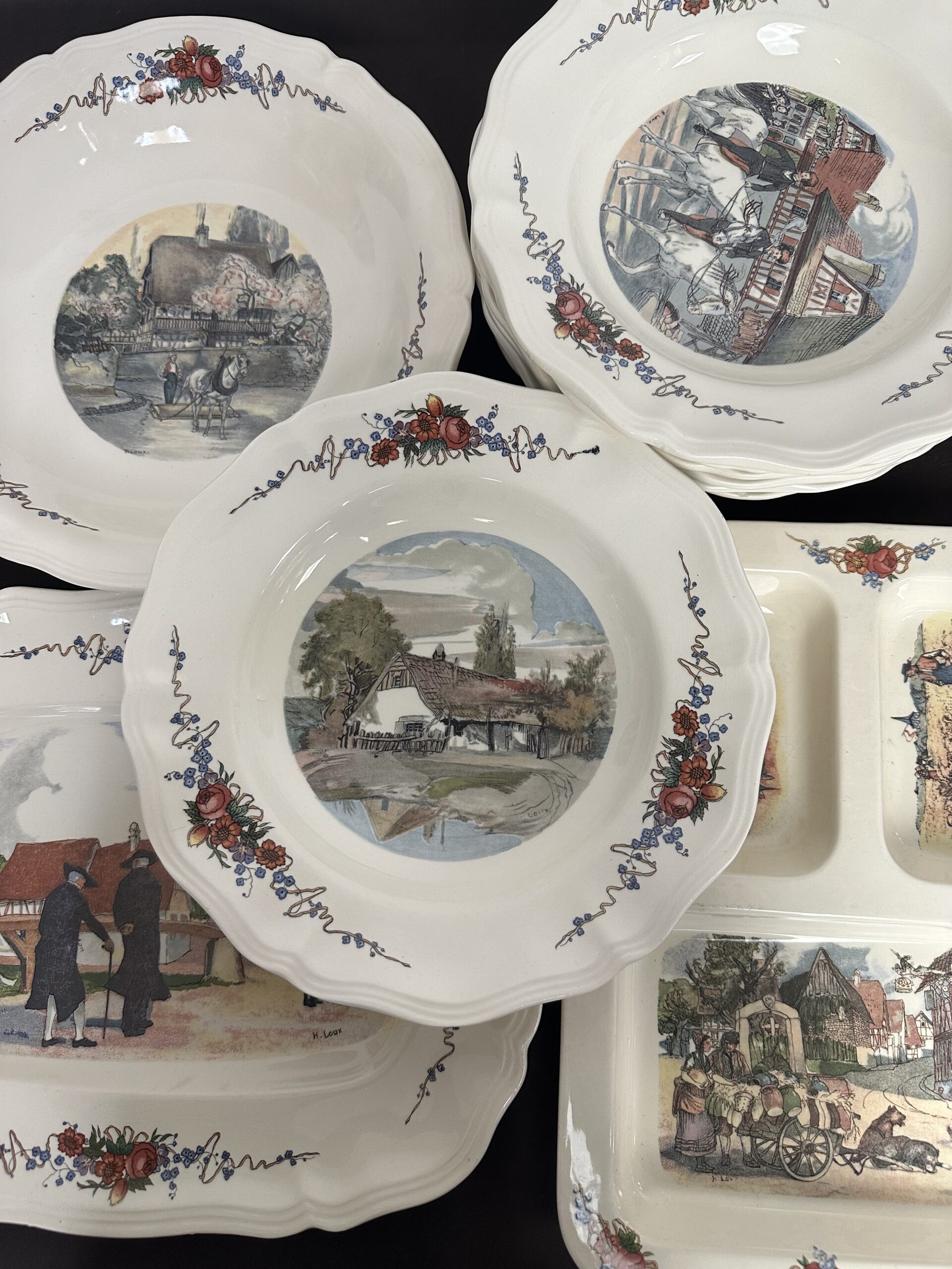 Service 10 pièces Obernai Sarreguemines