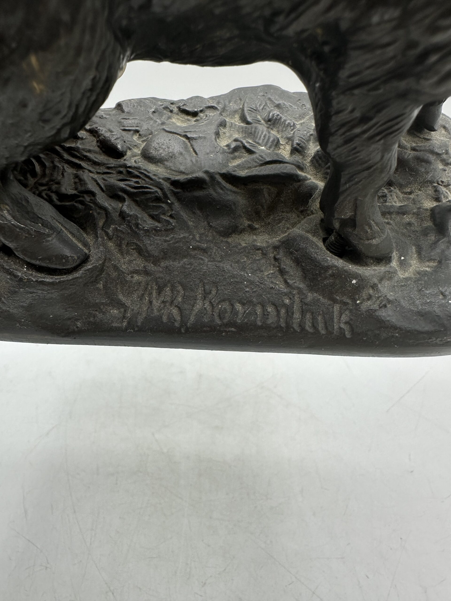 Sanglier bronze AK Korniluk – Image 10