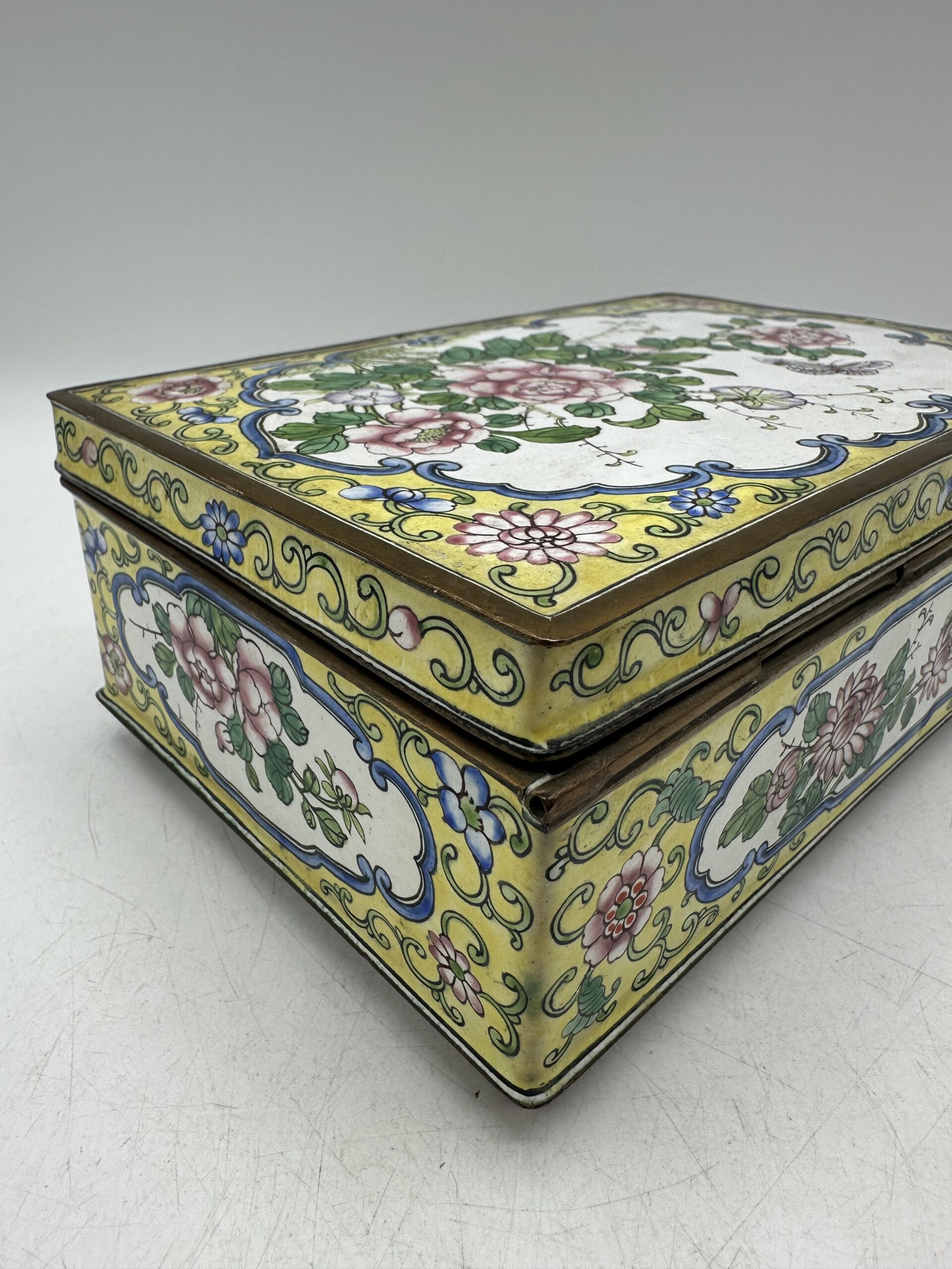 Boite émaillée style chinois – Image 5