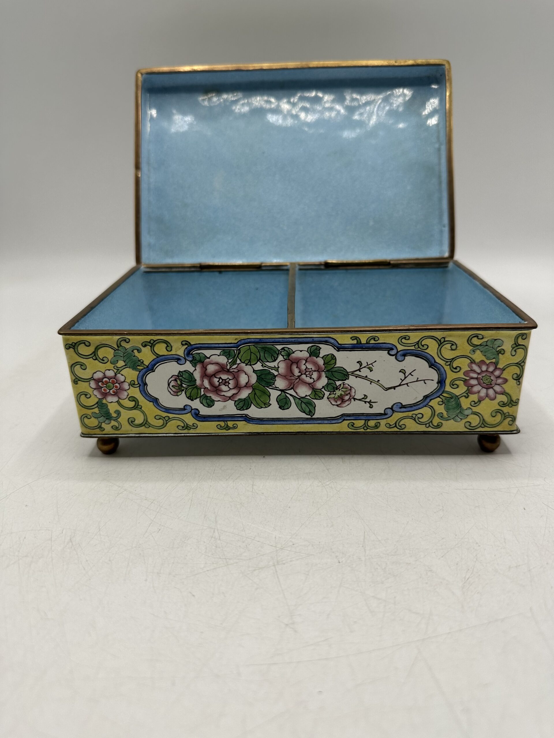 Boite émaillée style chinois – Image 7
