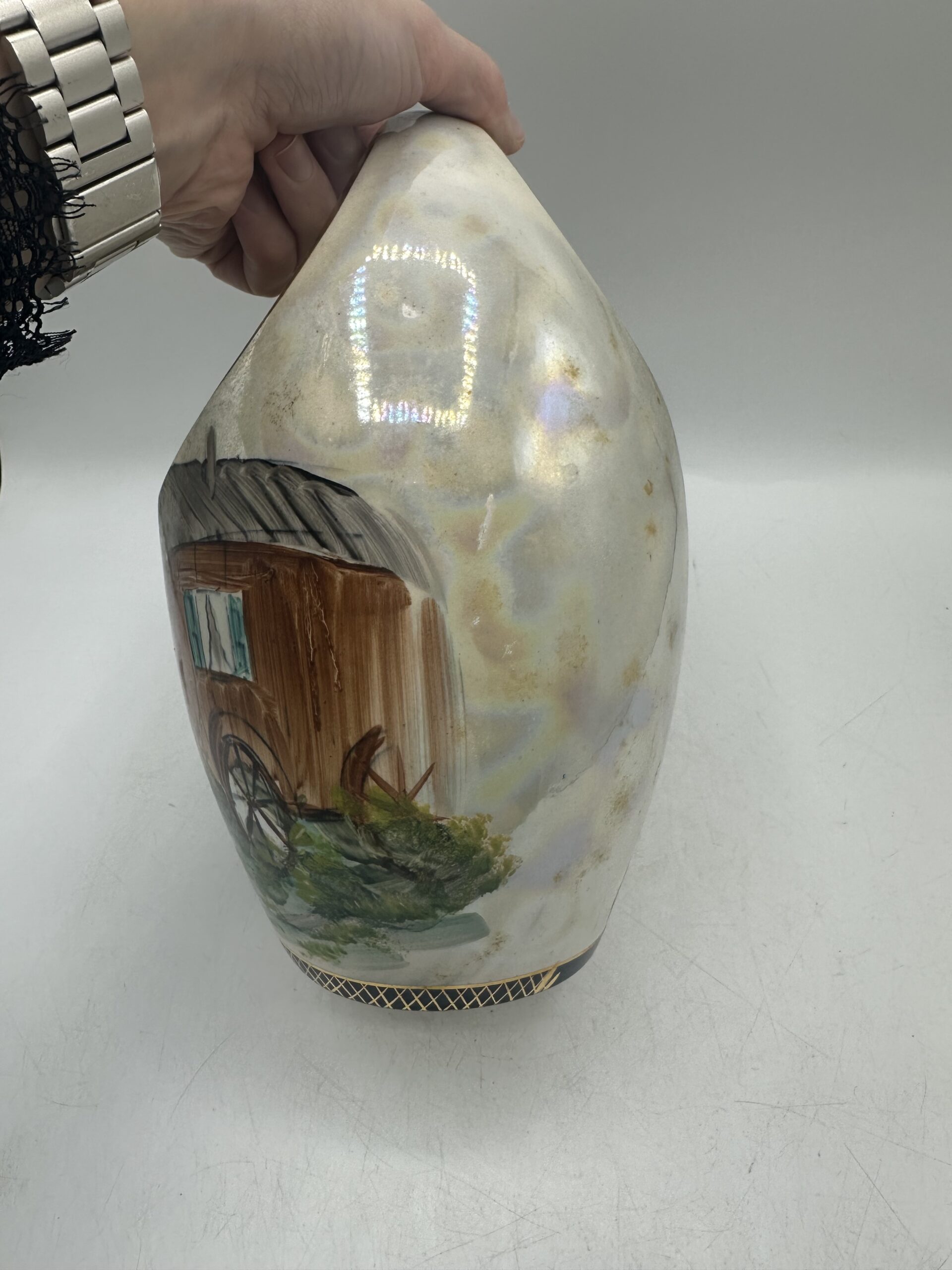 Vase ancien H Bequet – Image 6