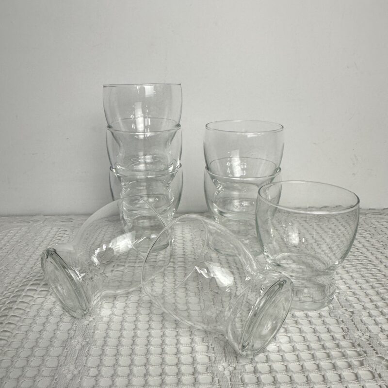 8 verres à eau Duralex