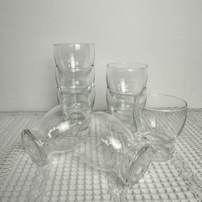 8 verres à eau Duralex