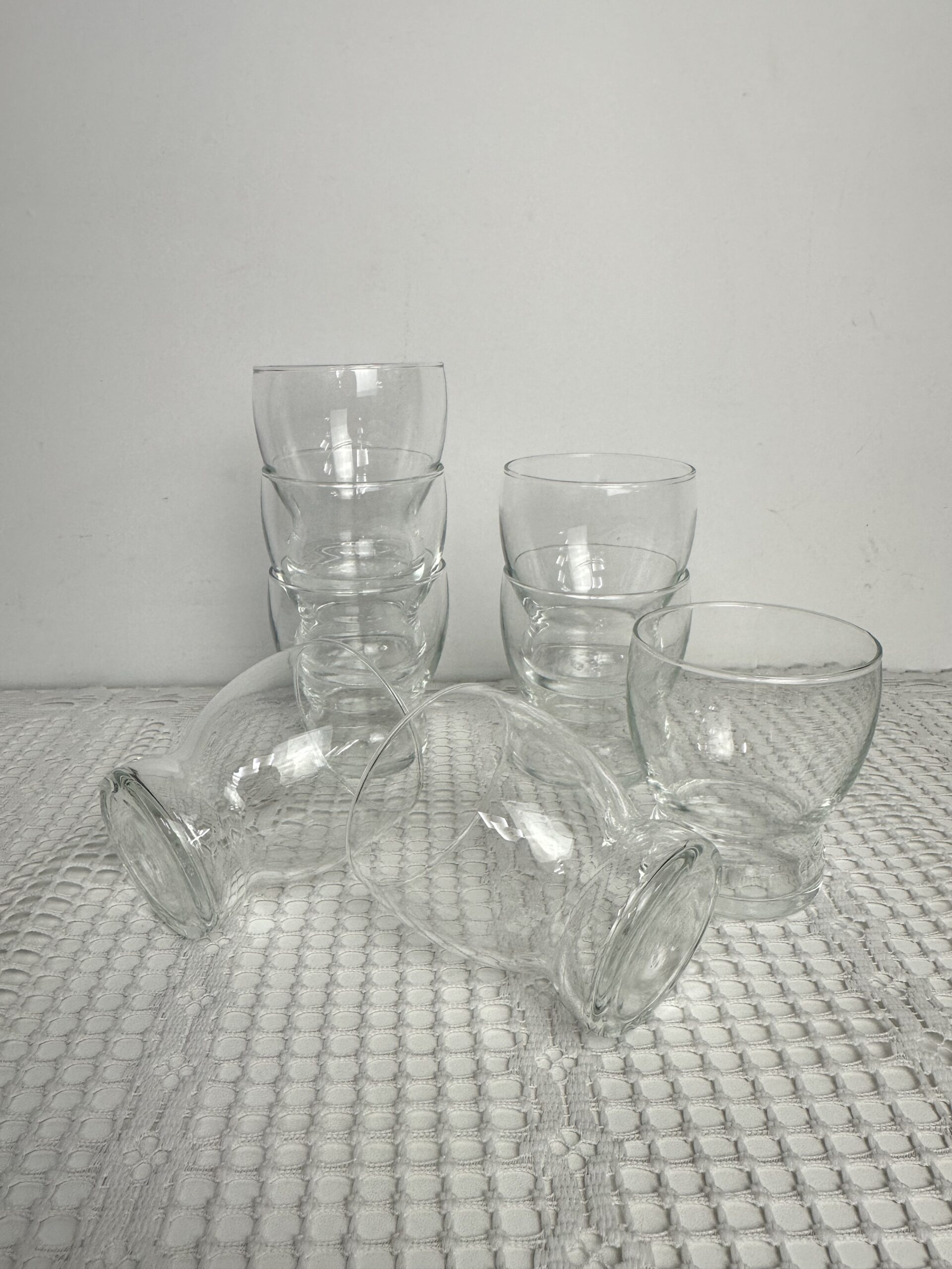 8 verres à eau Duralex