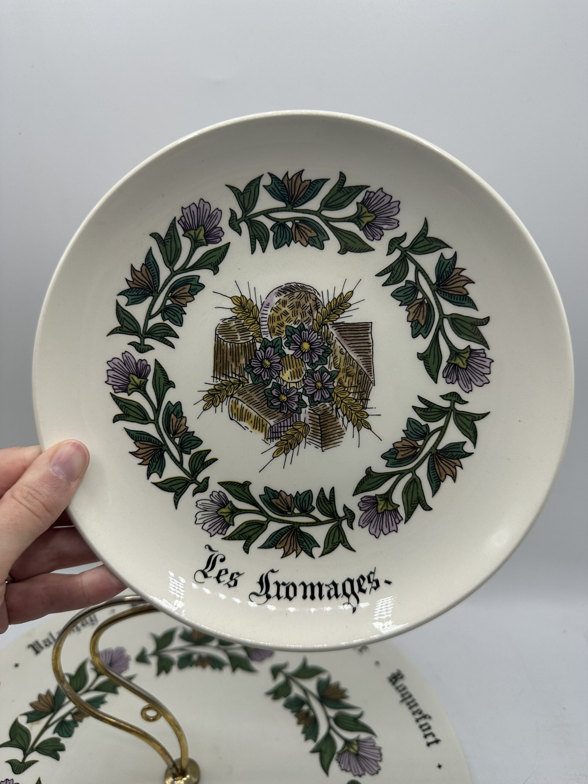 Ancien service à fromage Gien – Image 7