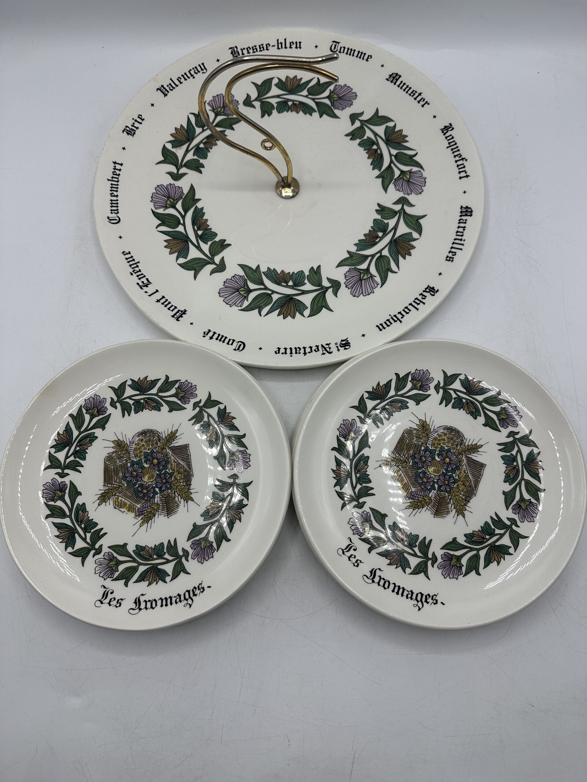 Ancien service à fromage Gien – Image 9