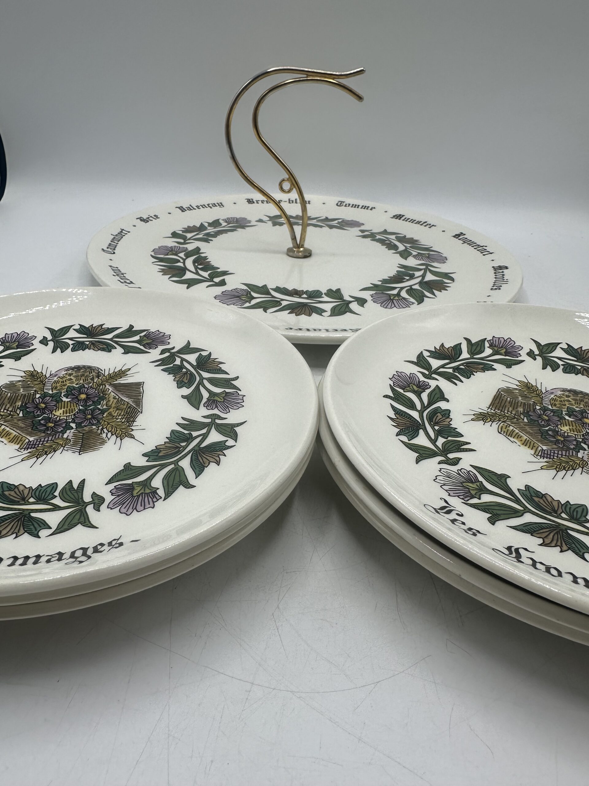 Ancien service à fromage Gien – Image 10