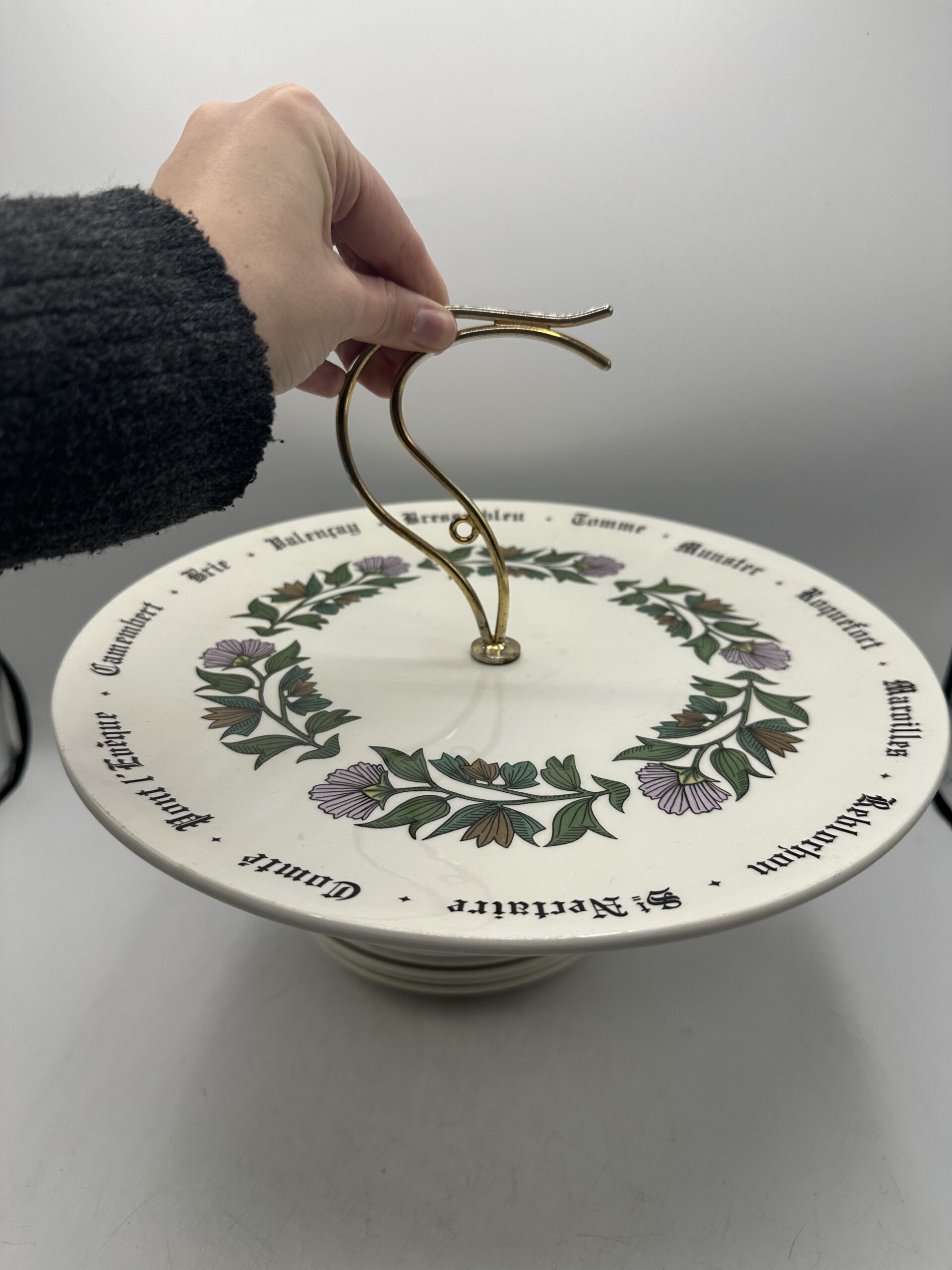 Ancien service à fromage Gien – Image 12