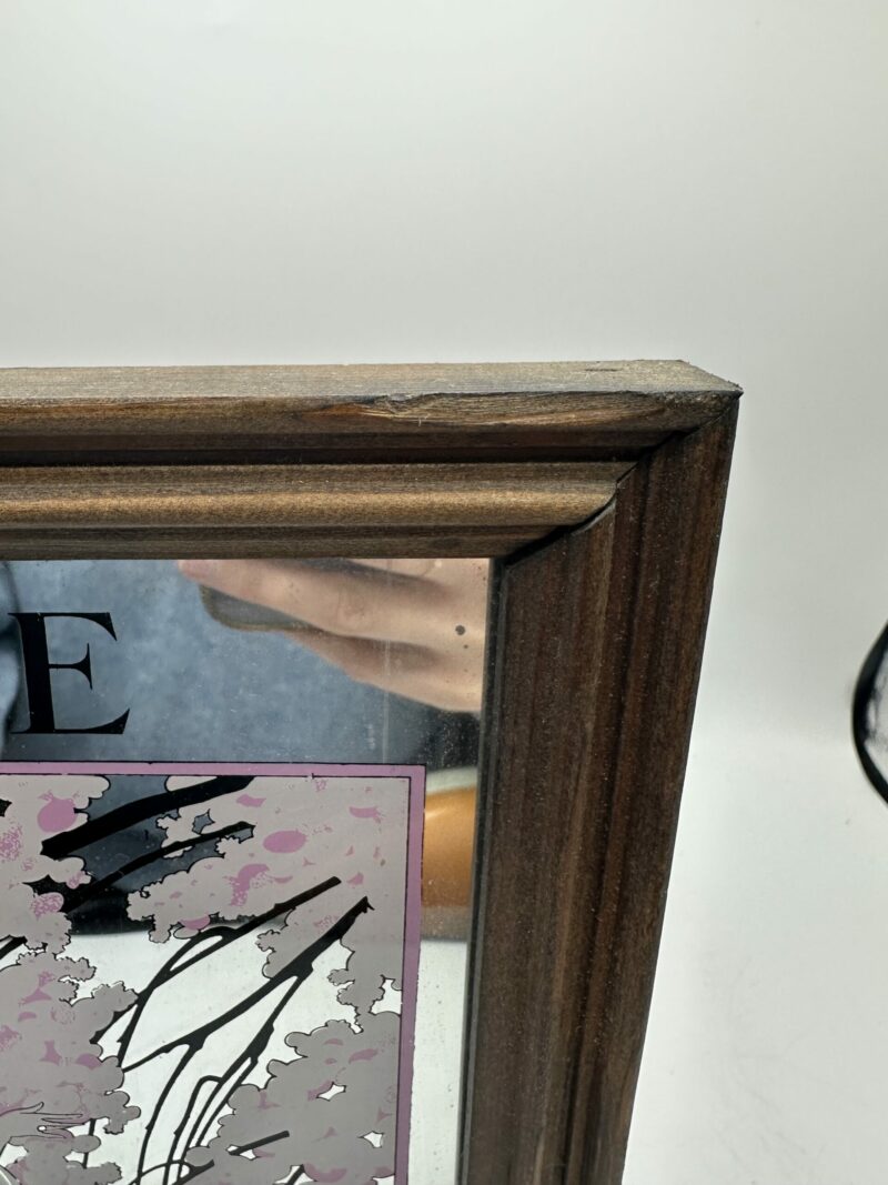 Miroir Sérigraphié VOGUE - 43x33 Cm - Occasion - Déco Murale