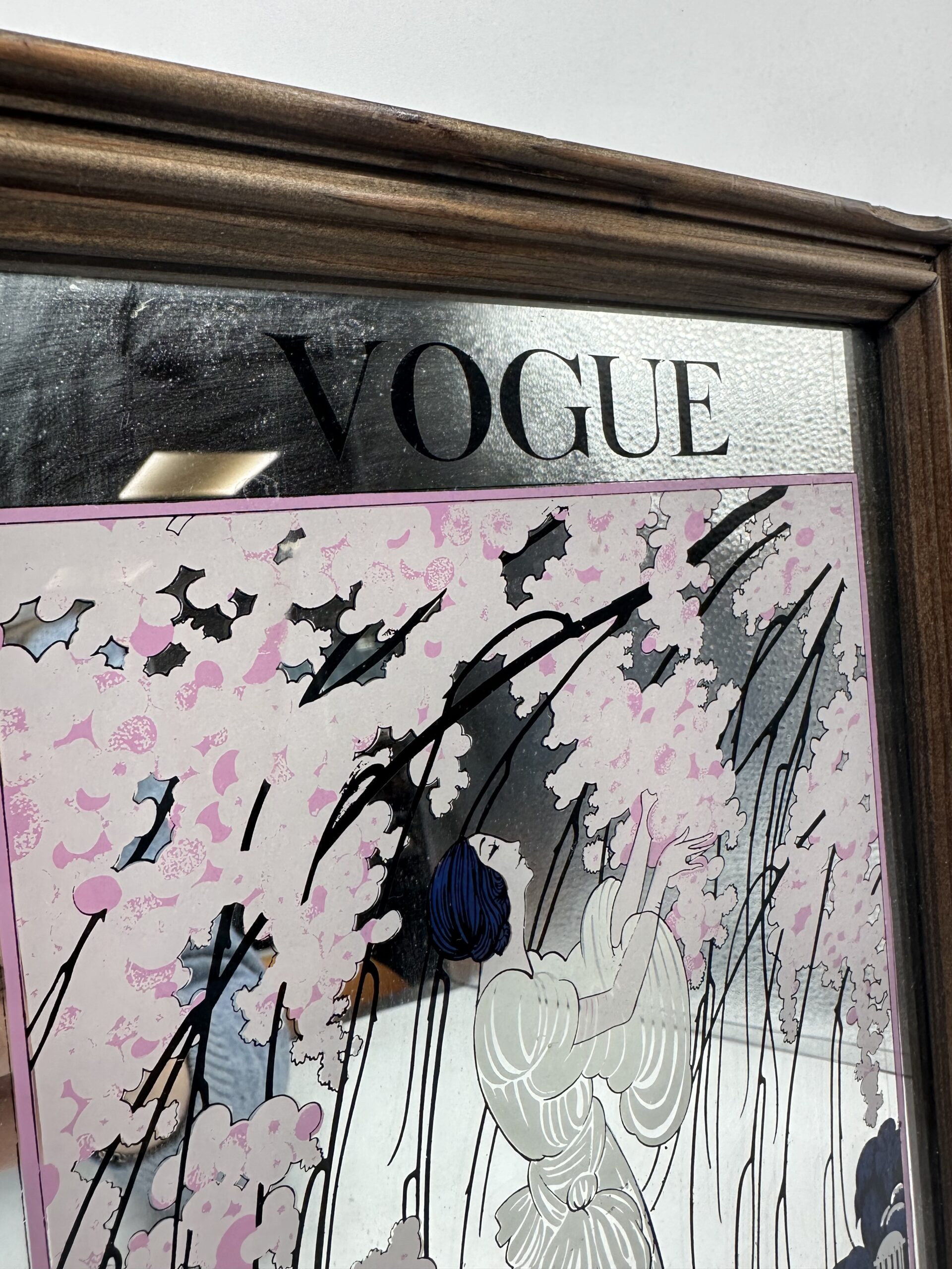 Miroir sérigraphié Vogue année 80 – Image 10