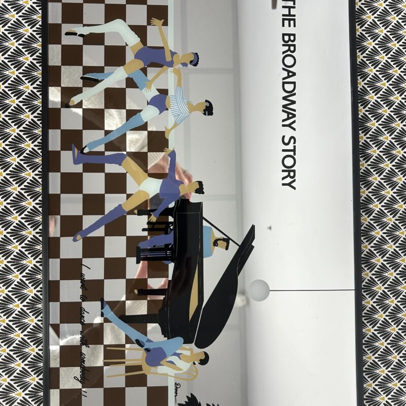 Miroir vintage The Broadway Story