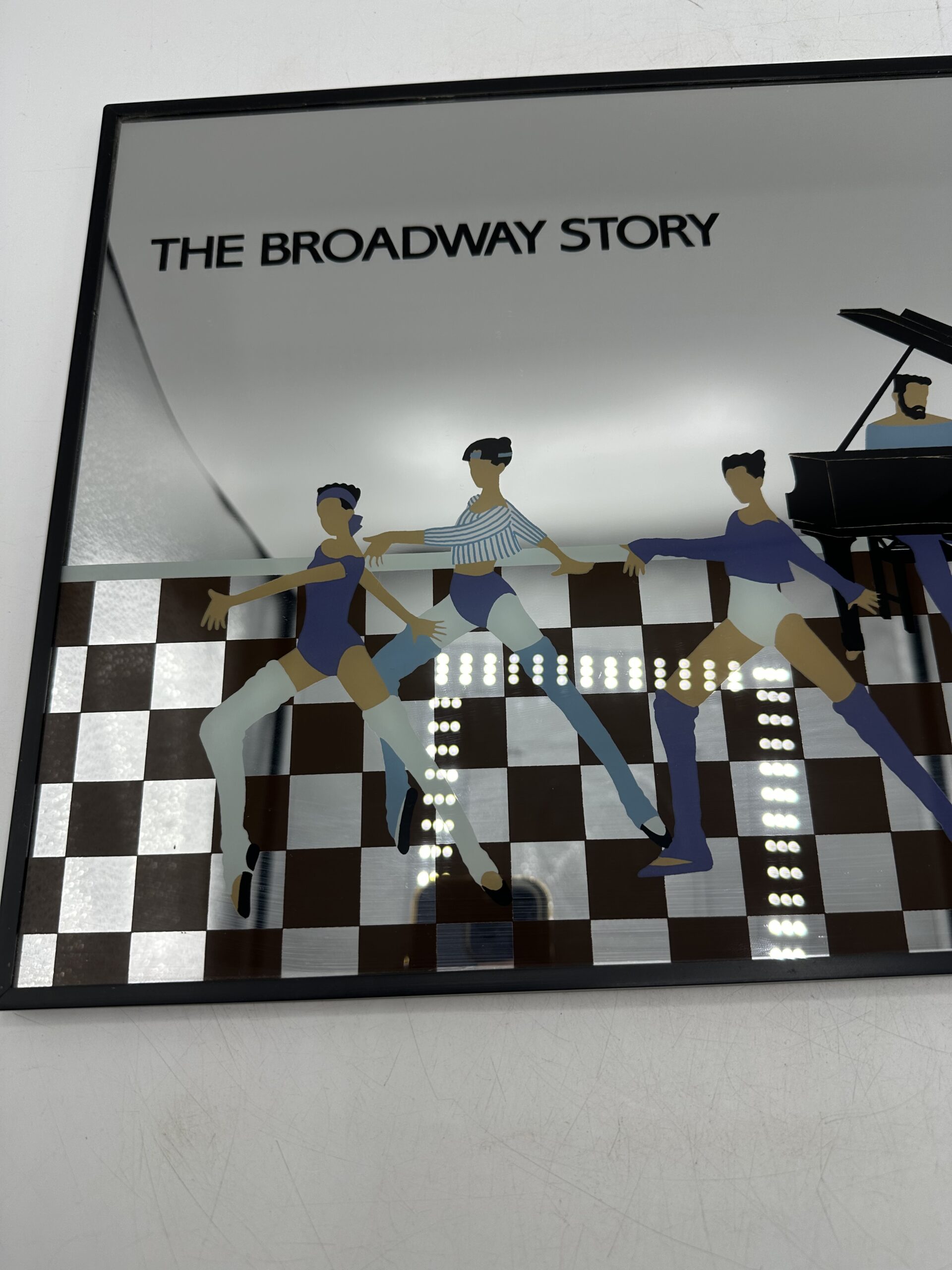 Miroir vintage The Broadway Story – Image 4