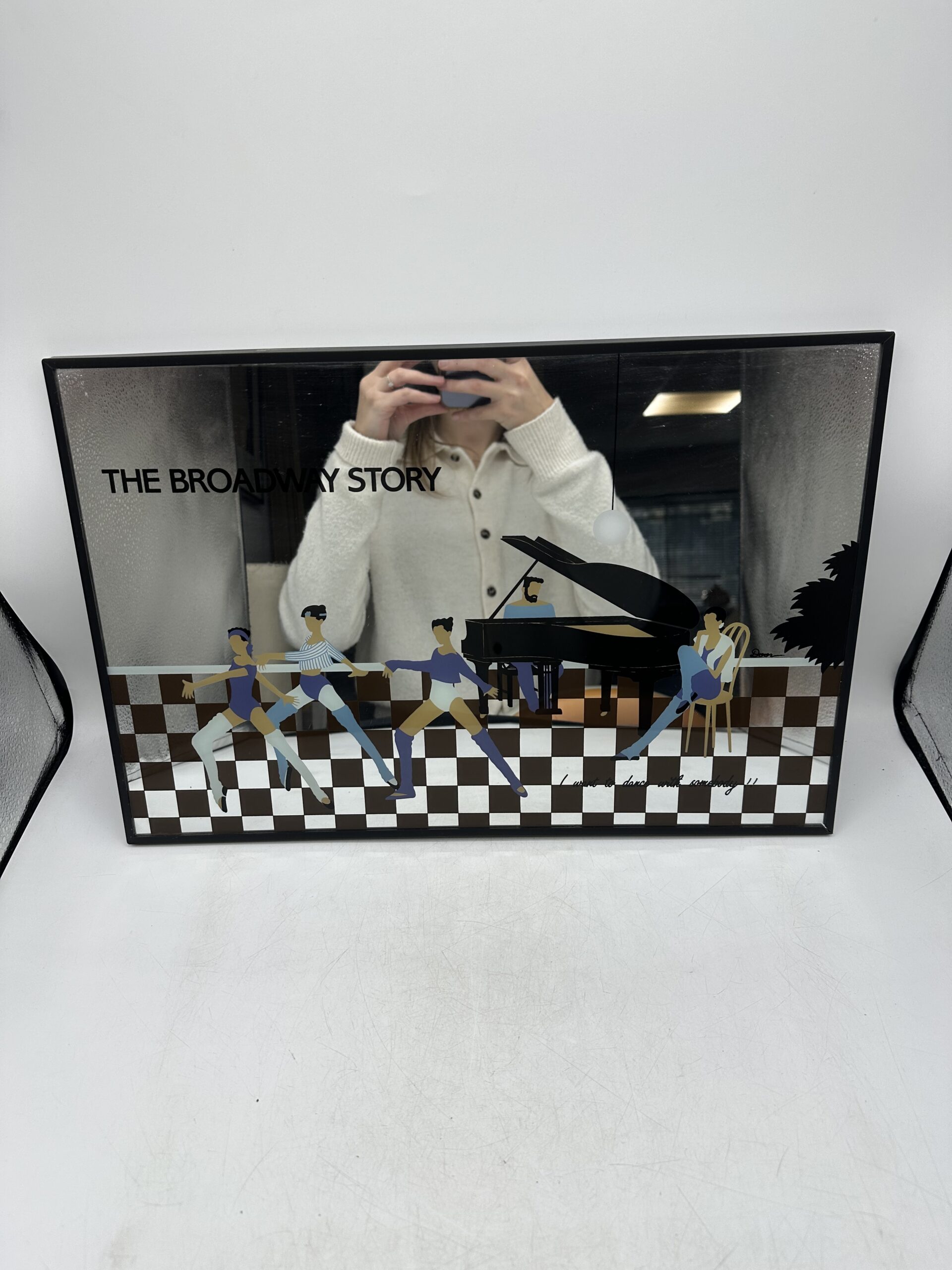 Miroir vintage The Broadway Story – Image 6