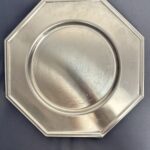6 assiettes inox Jean Couzon Navarre