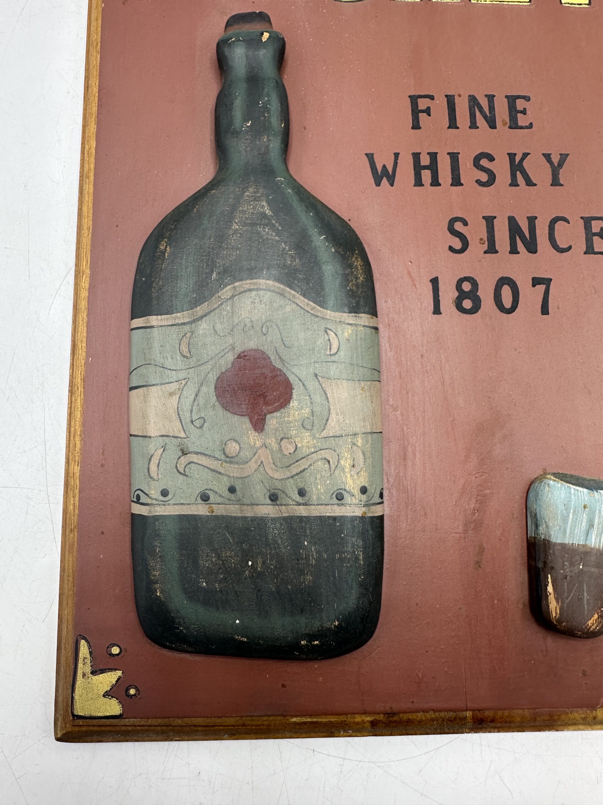 Cadre en bois Porter & Son Whiskey – Image 3