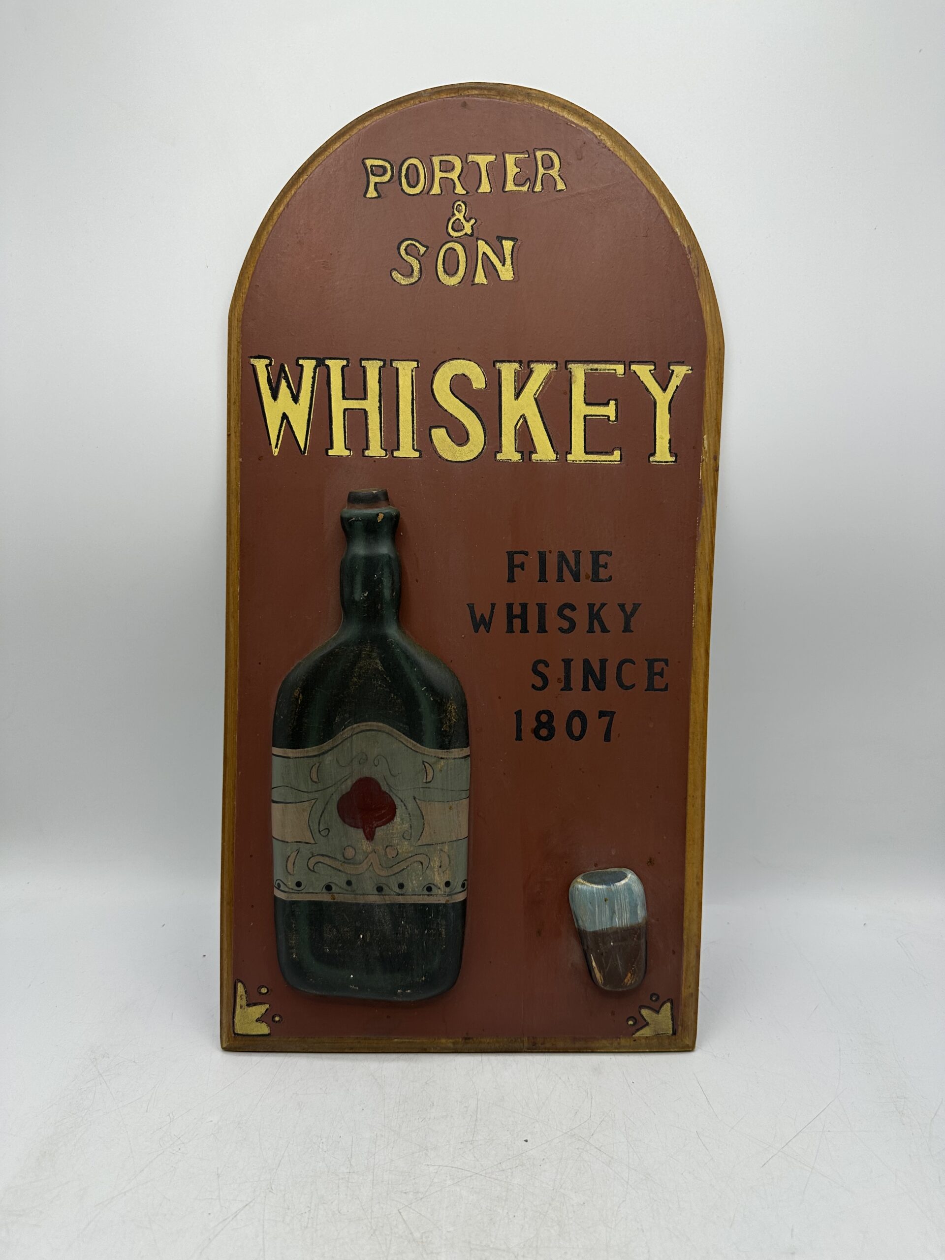 Cadre en bois Porter & Son Whiskey – Image 11