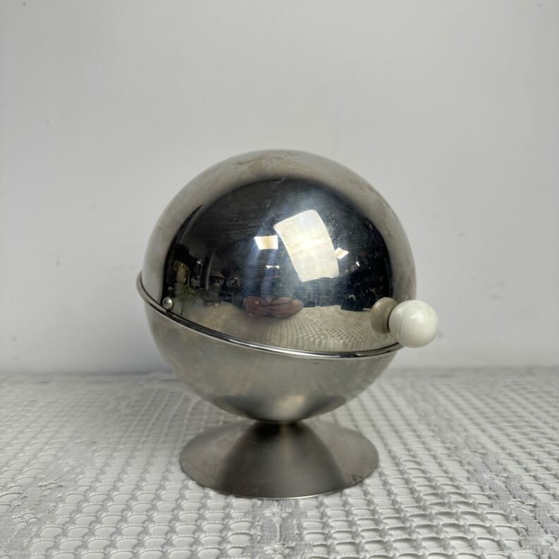 Sucrier Guy Degrenne inox vintage