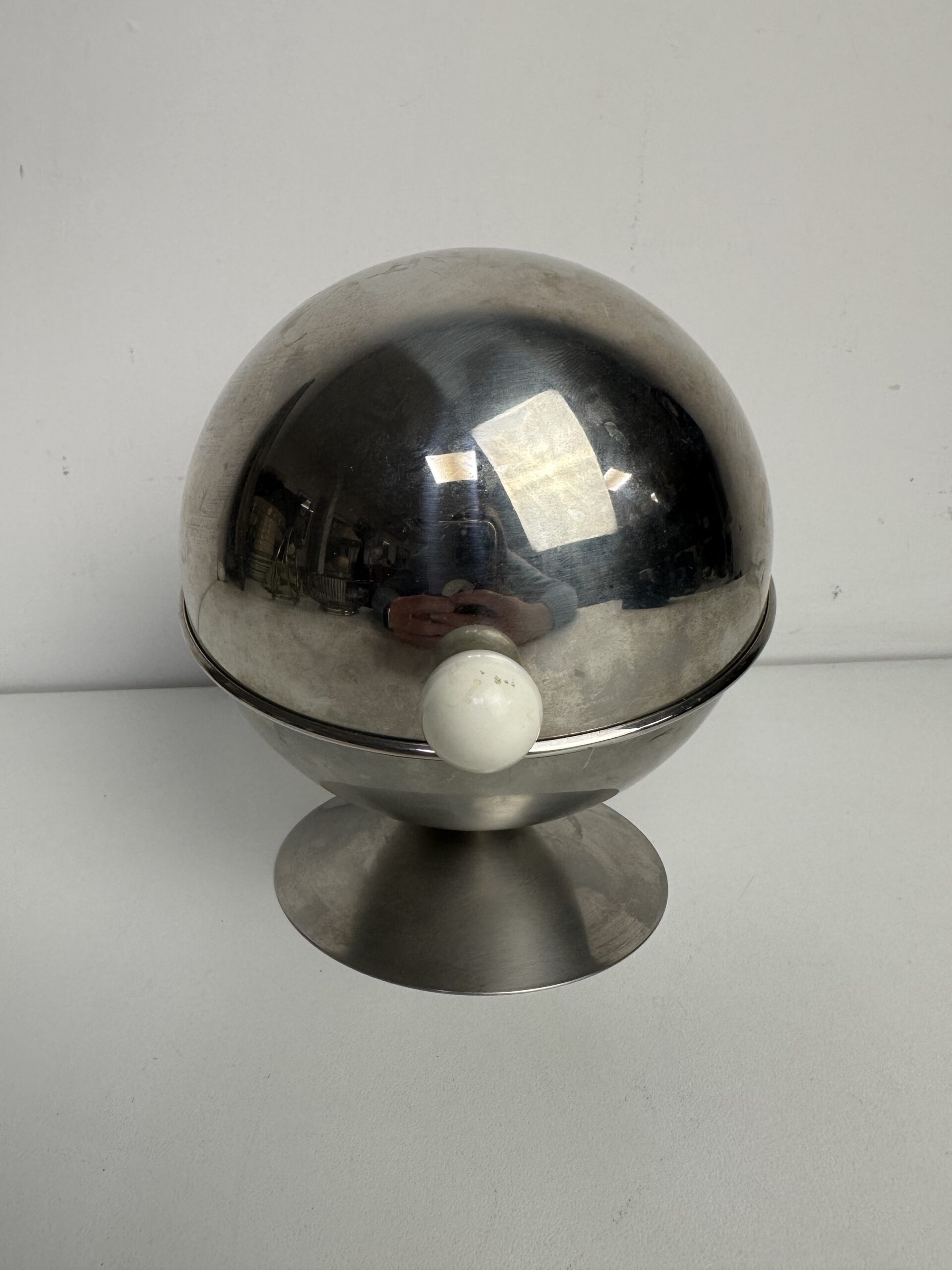 Sucrier Guy Degrenne inox vintage – Image 2