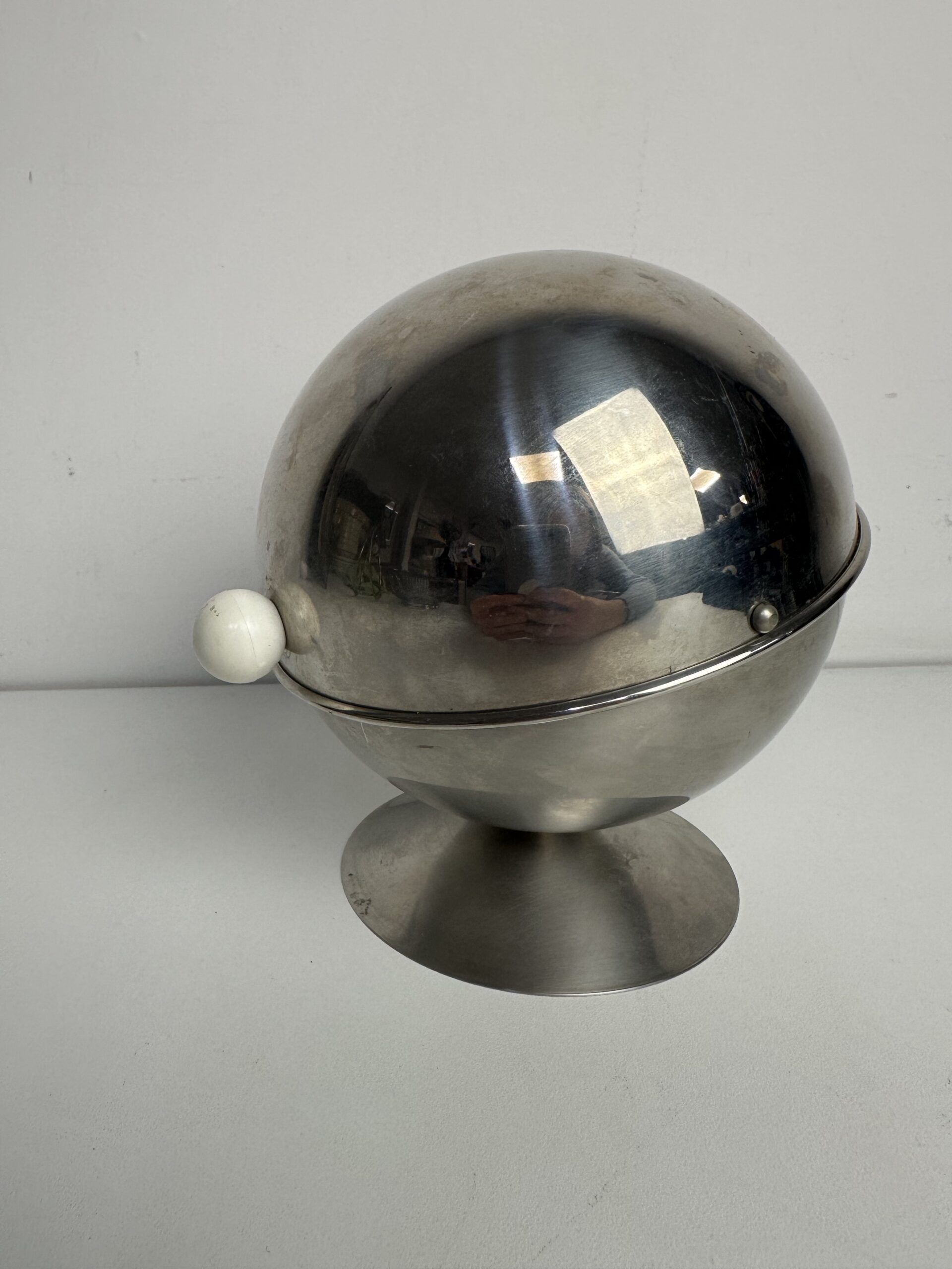 Sucrier Guy Degrenne inox vintage – Image 4