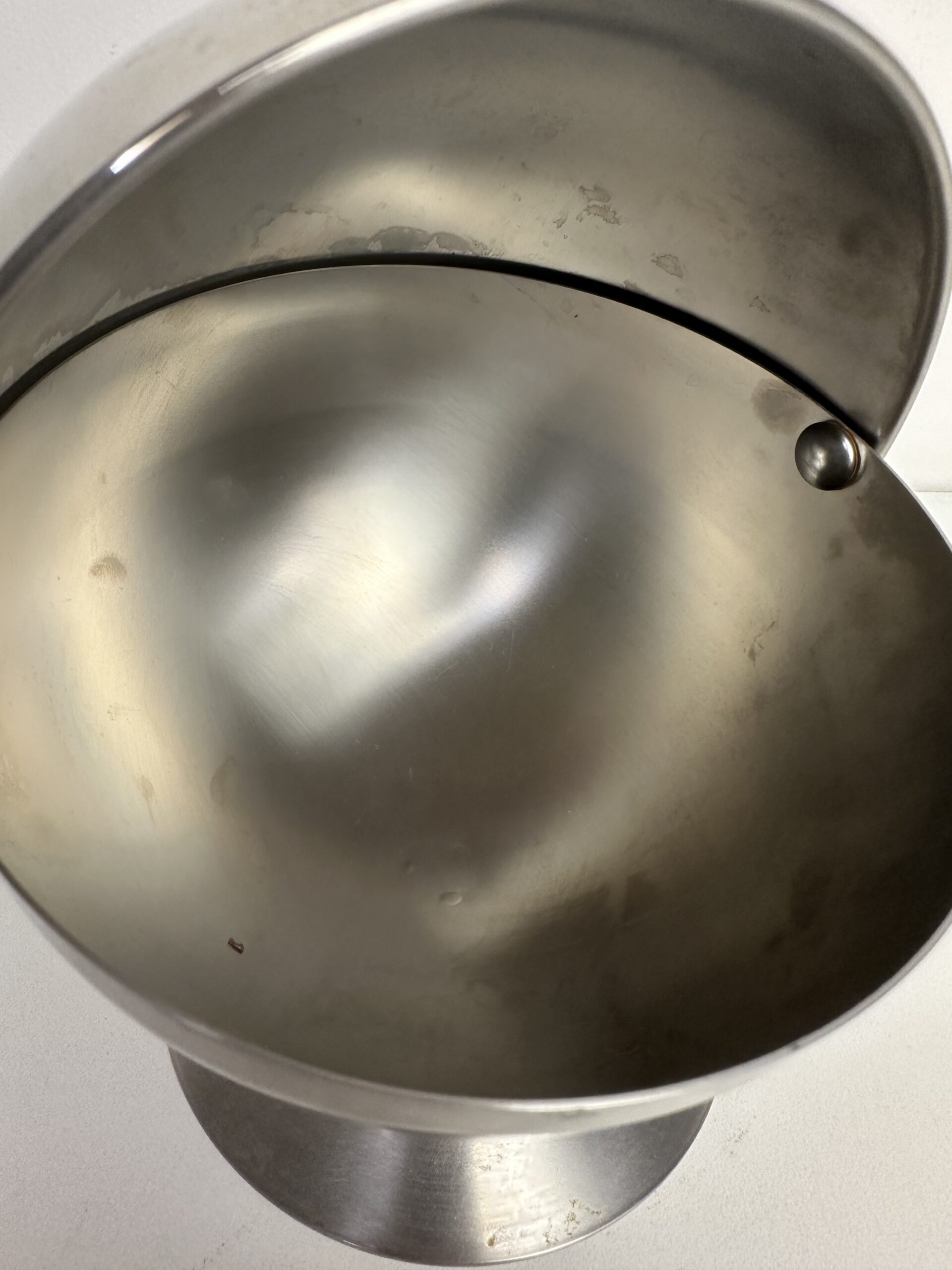 Sucrier Guy Degrenne inox vintage – Image 5