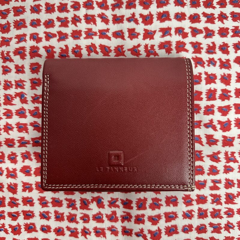 Porte monnaie en cuir Le Tanneur