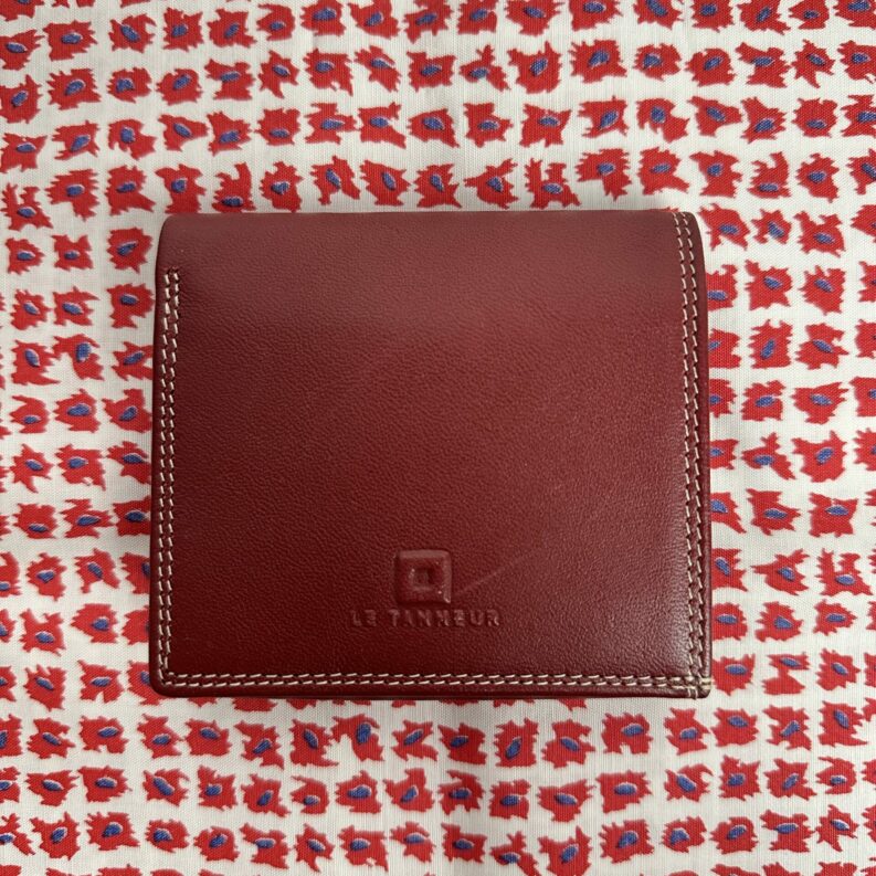 Porte monnaie en cuir Le Tanneur