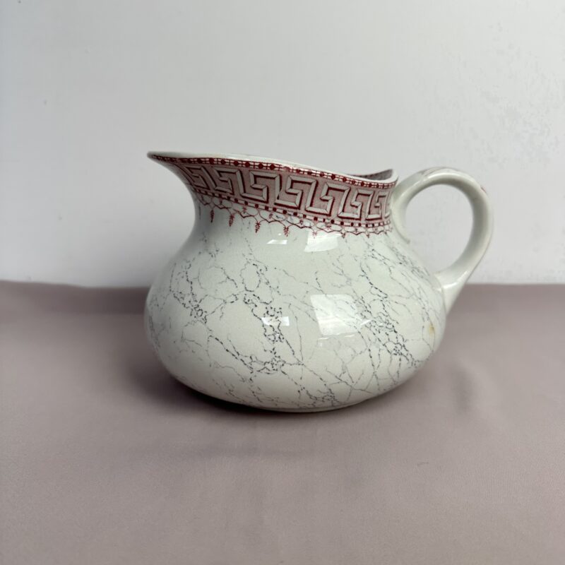 Ancien pichet de toilette Lunéville KG Athènes