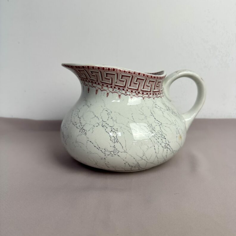 Ancien pichet de toilette Lunéville KG Athènes