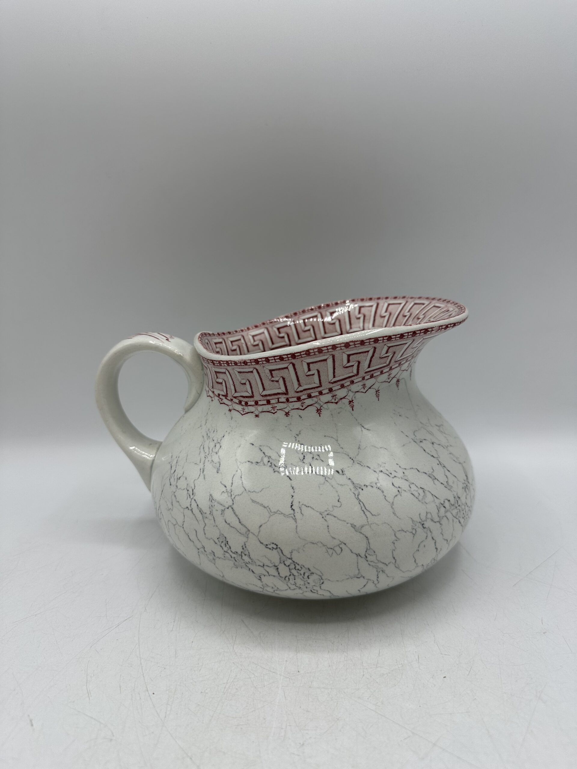 Ancien pichet de toilette Lunéville KG Athènes – Image 2