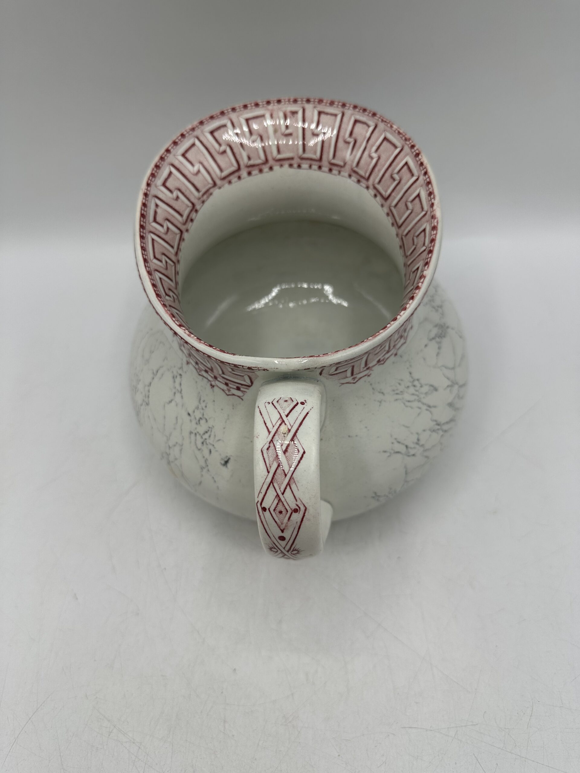 Ancien pichet de toilette Lunéville KG Athènes – Image 5