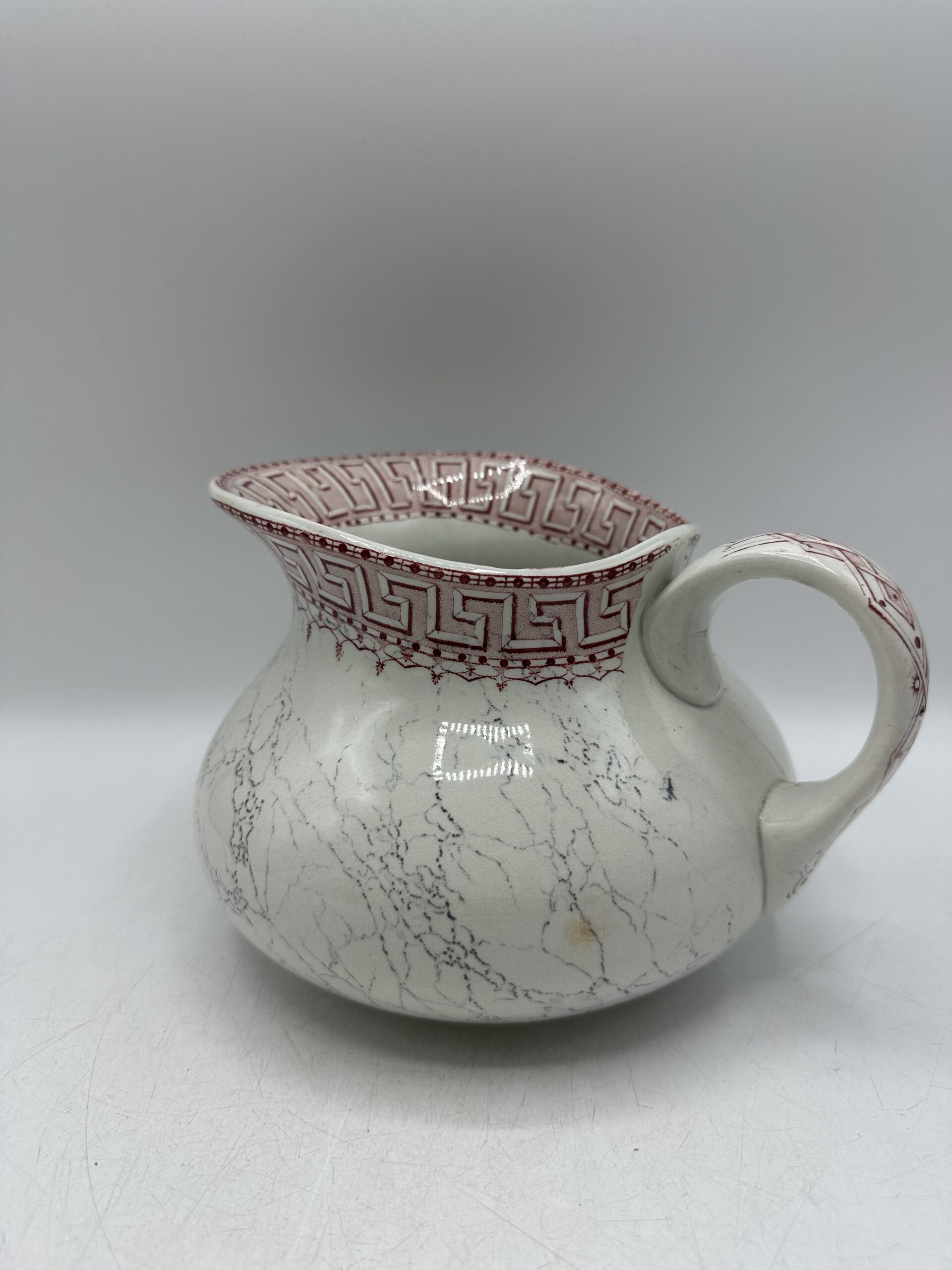 Ancien pichet de toilette Lunéville KG Athènes – Image 7