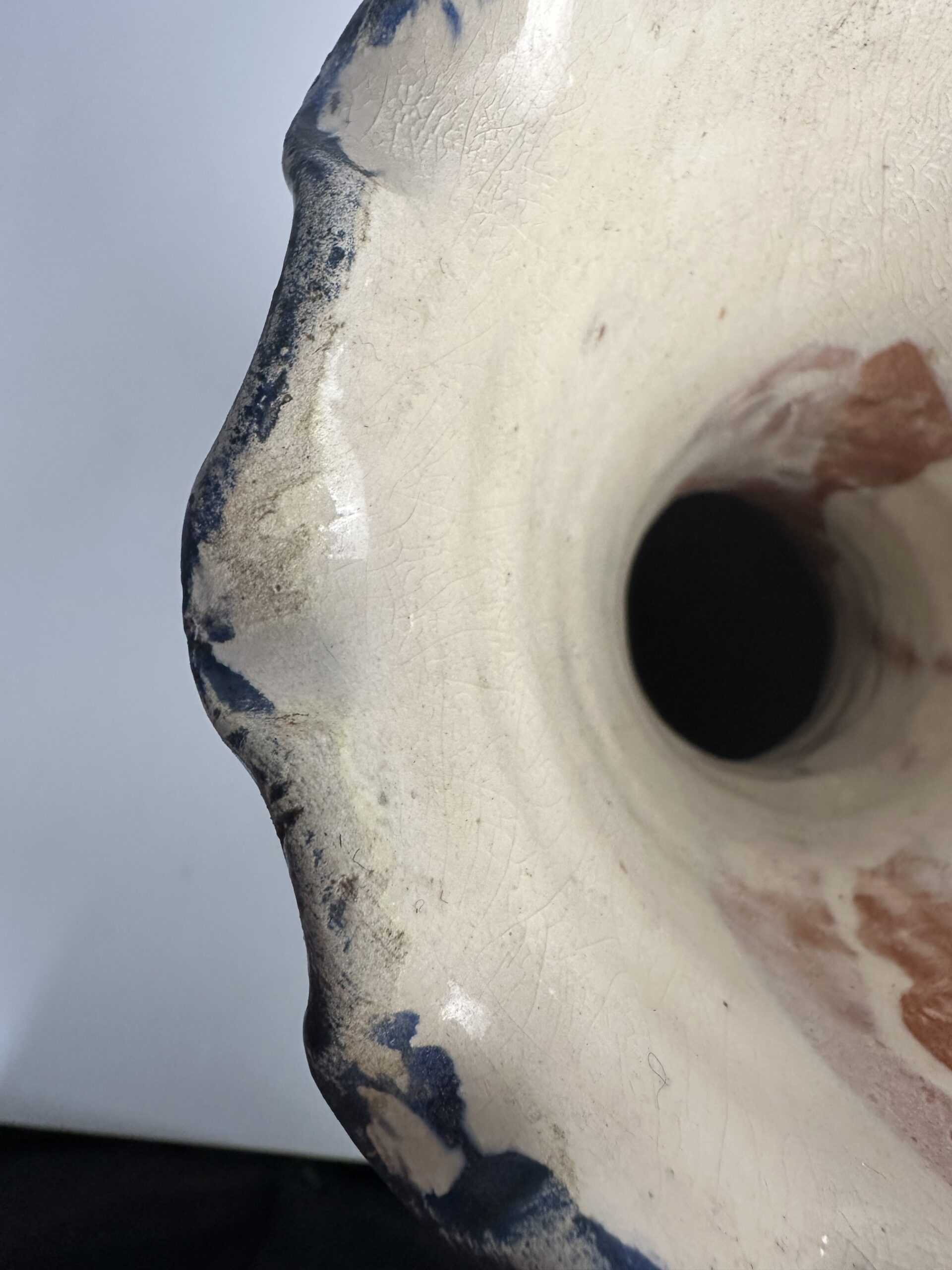 Grand vase marocain Safi bleu – Image 9