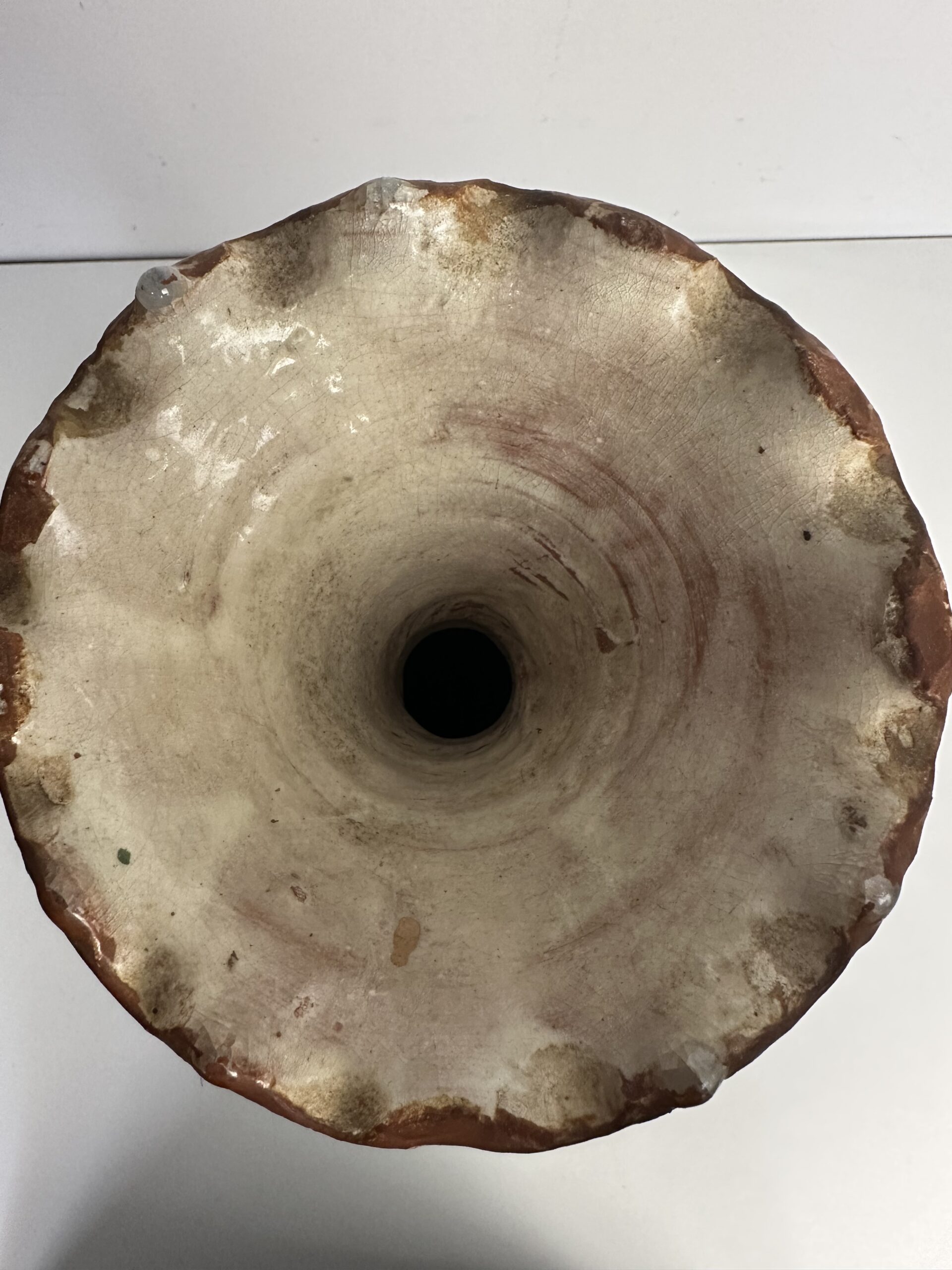 Grand vase marocain Safi marron – Image 11