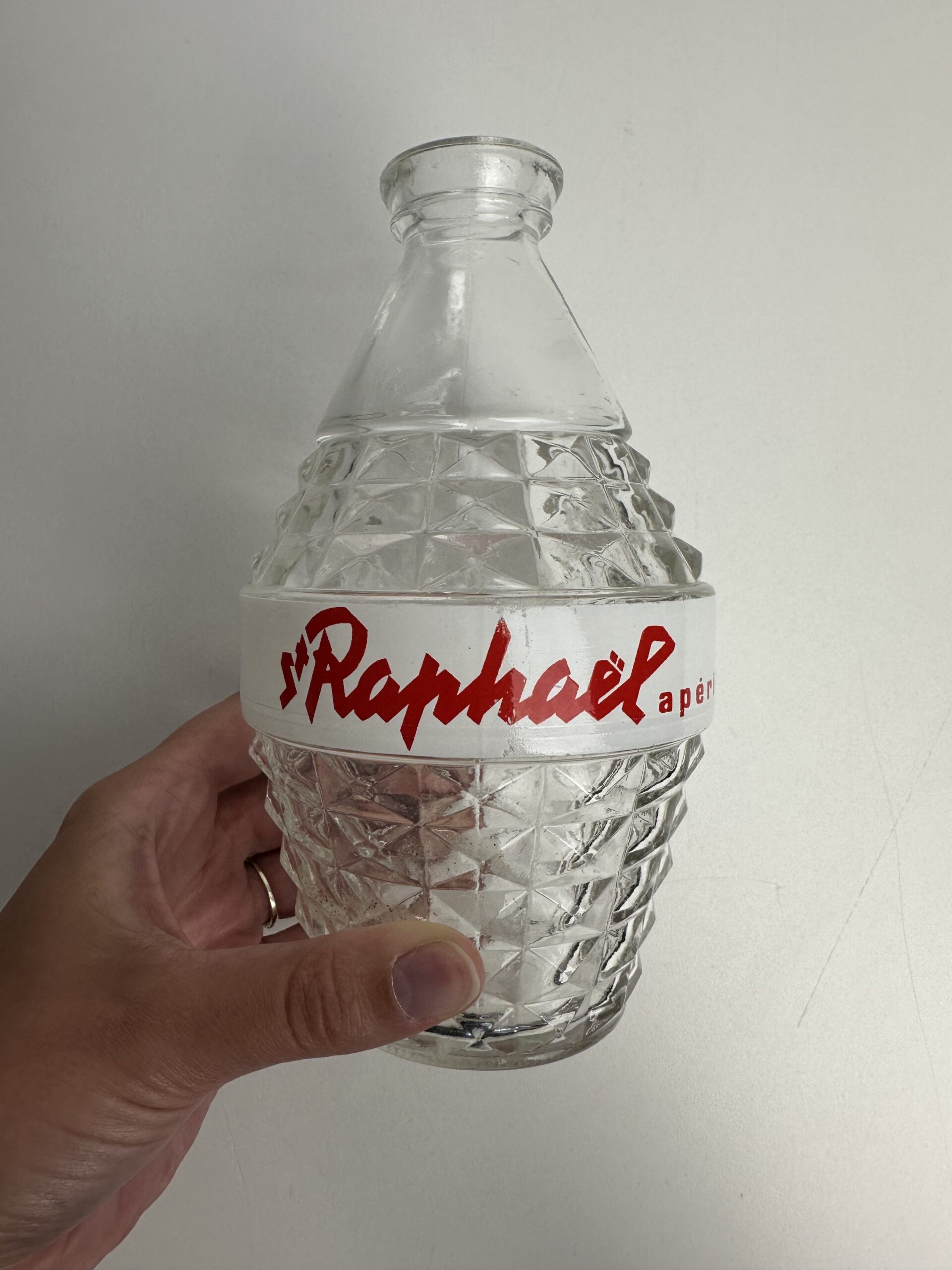 Carafe vintage publicitaire St Raphael – Image 9
