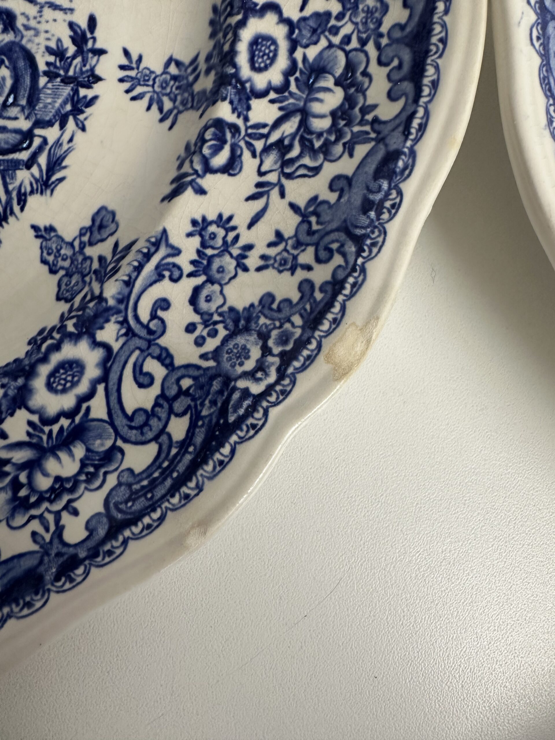 Lot de 6 assiettes anciennes Luneville – Image 6