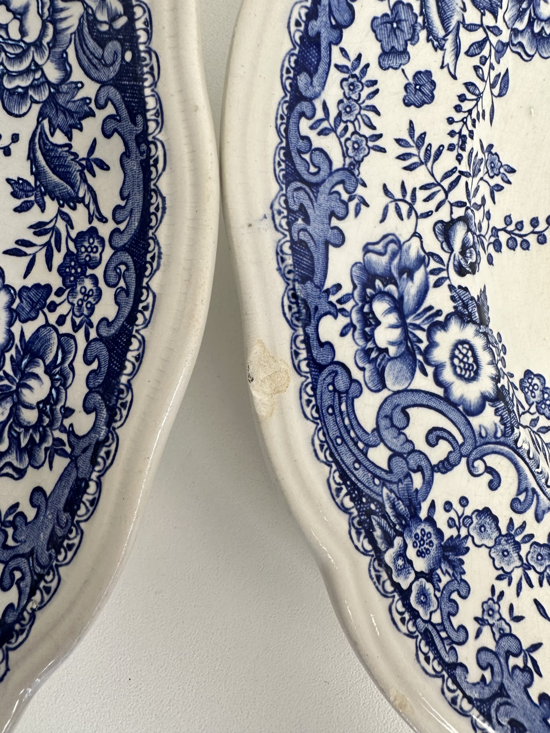 Lot de 6 assiettes anciennes Luneville – Image 8