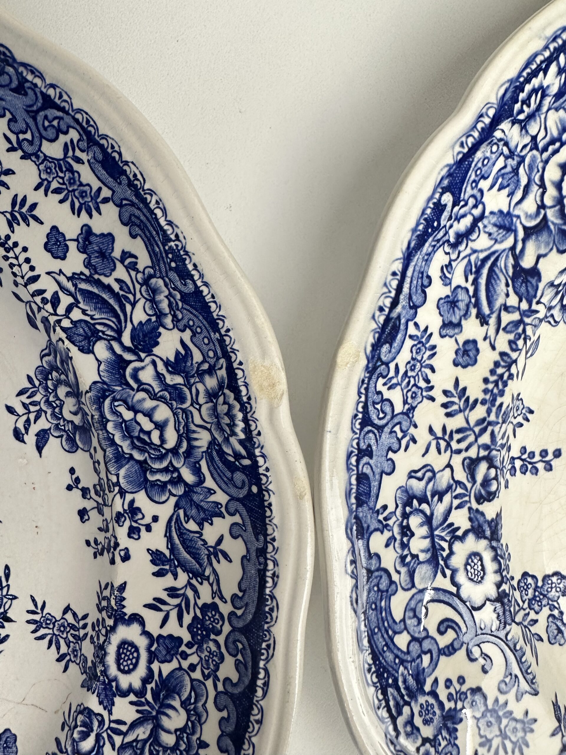 Lot de 6 assiettes anciennes Luneville – Image 9