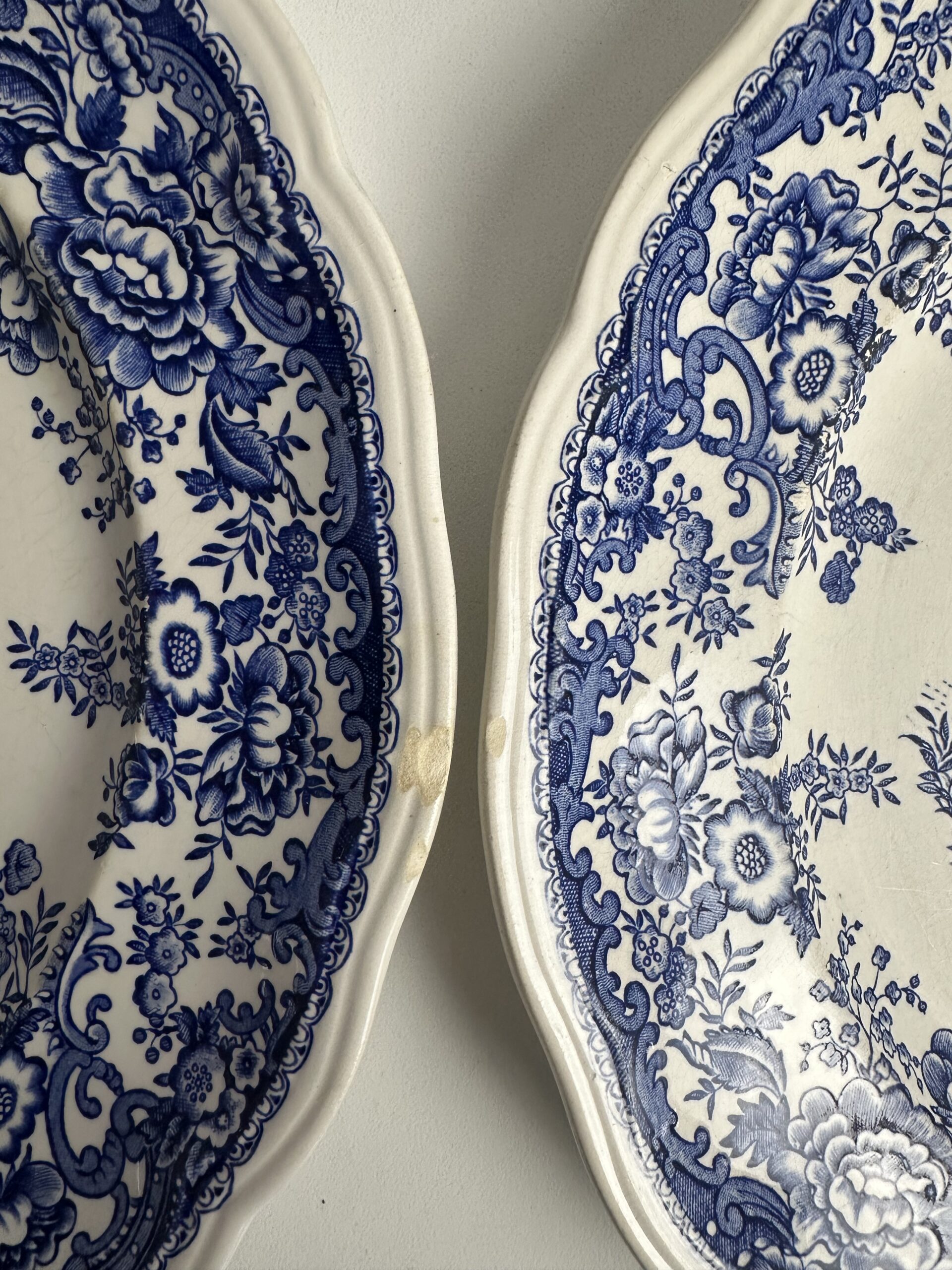 Lot de 6 assiettes anciennes Luneville – Image 10