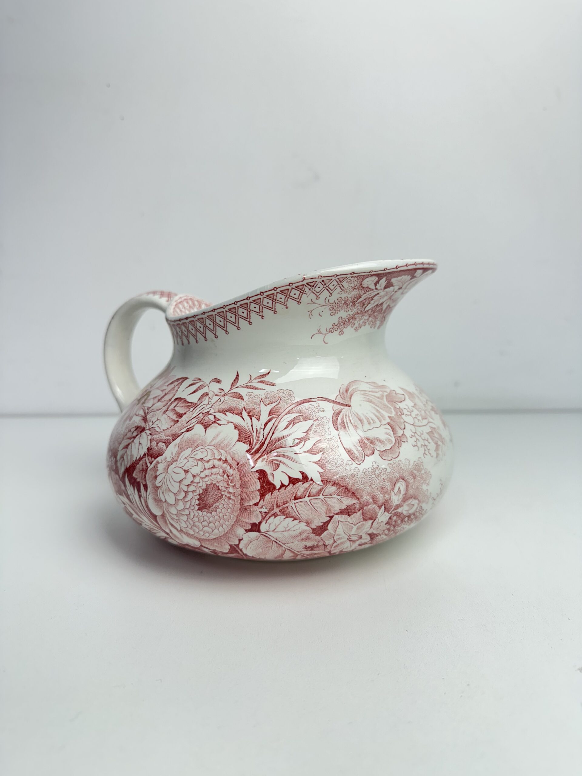 Ancien broc de toilettes Sarreguemines jardinière – Image 2