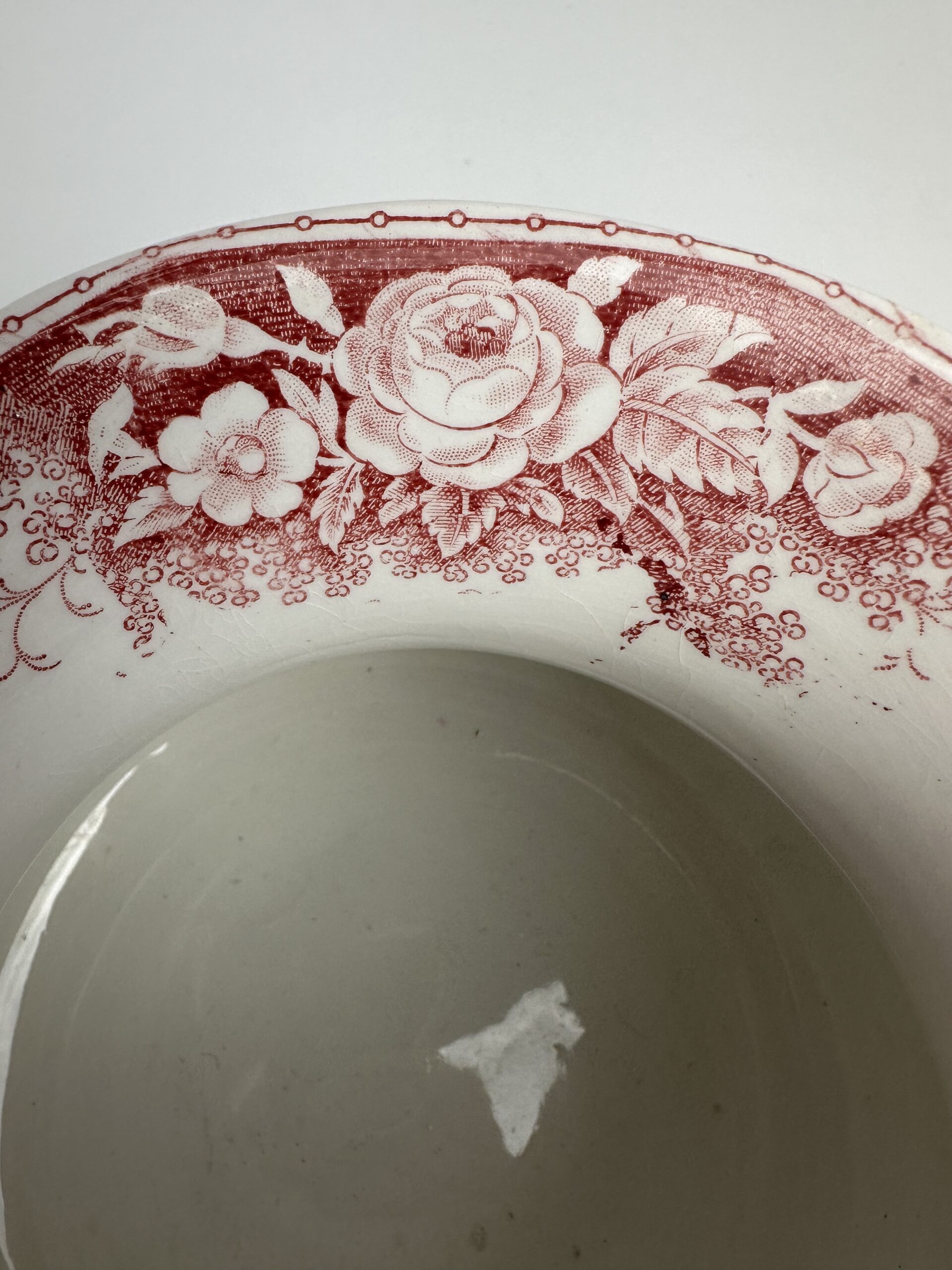 Ancien broc de toilettes Sarreguemines jardinière – Image 4