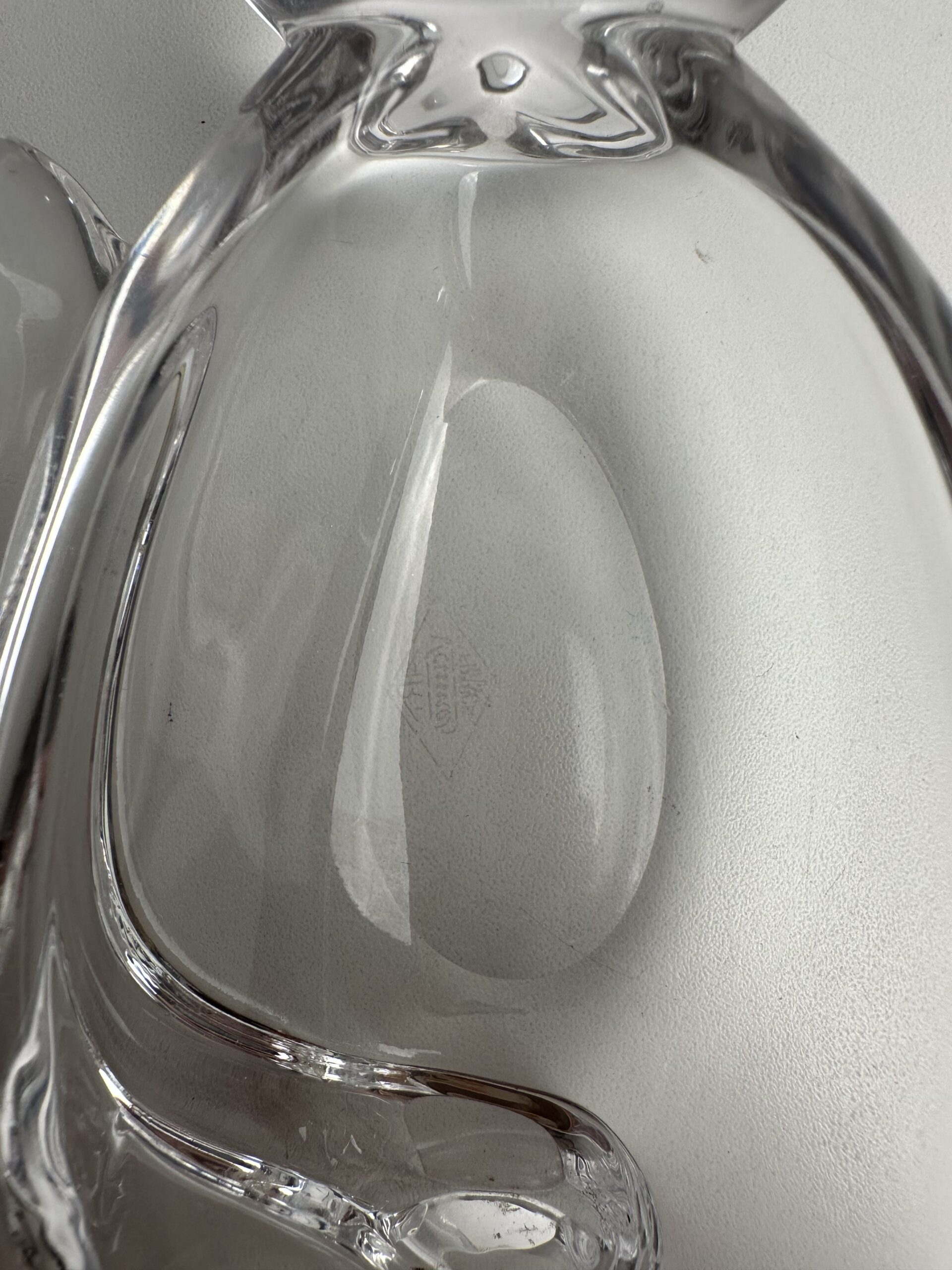 Vide poche cristal de Vannes Chat – Image 4