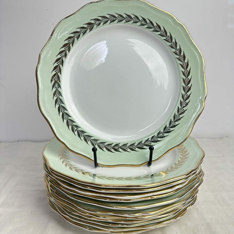 6 assiettes plates l'Amandinoise