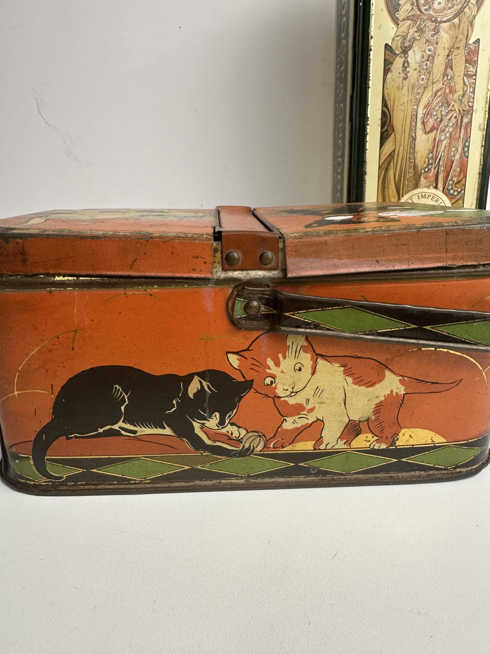 2 boites en métal vintage – Image 7