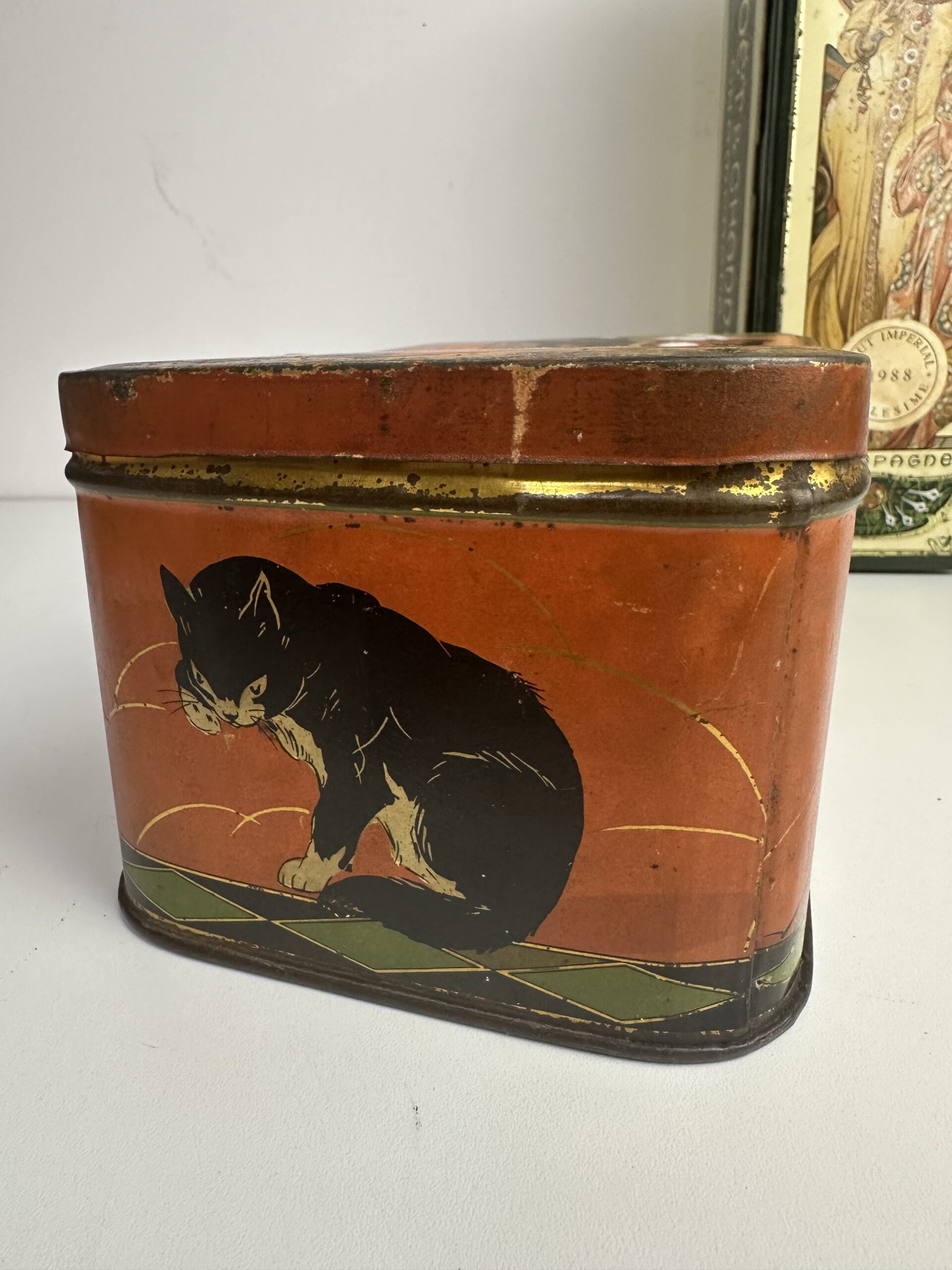 2 boites en métal vintage – Image 8