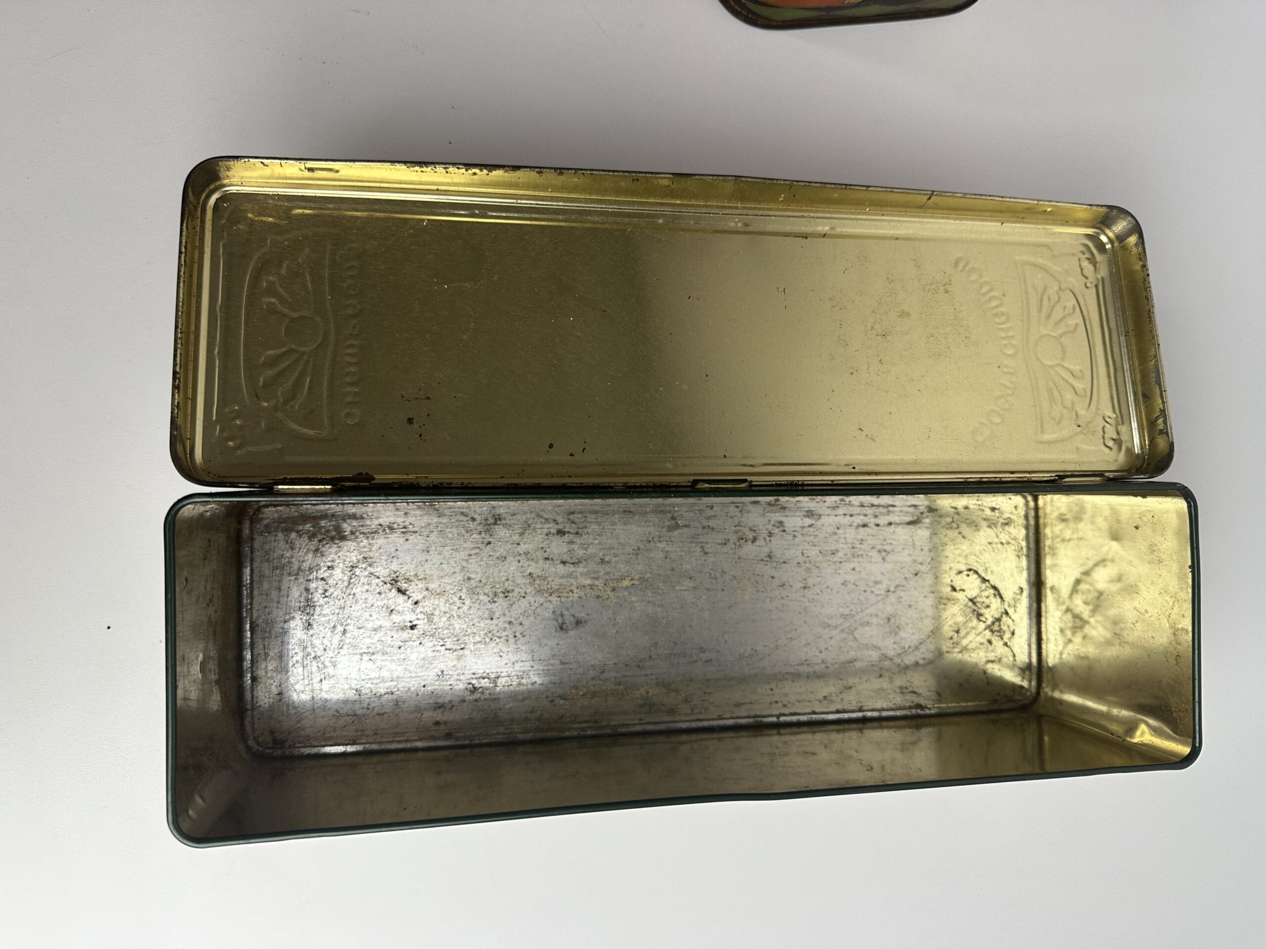 2 boites en métal vintage – Image 18