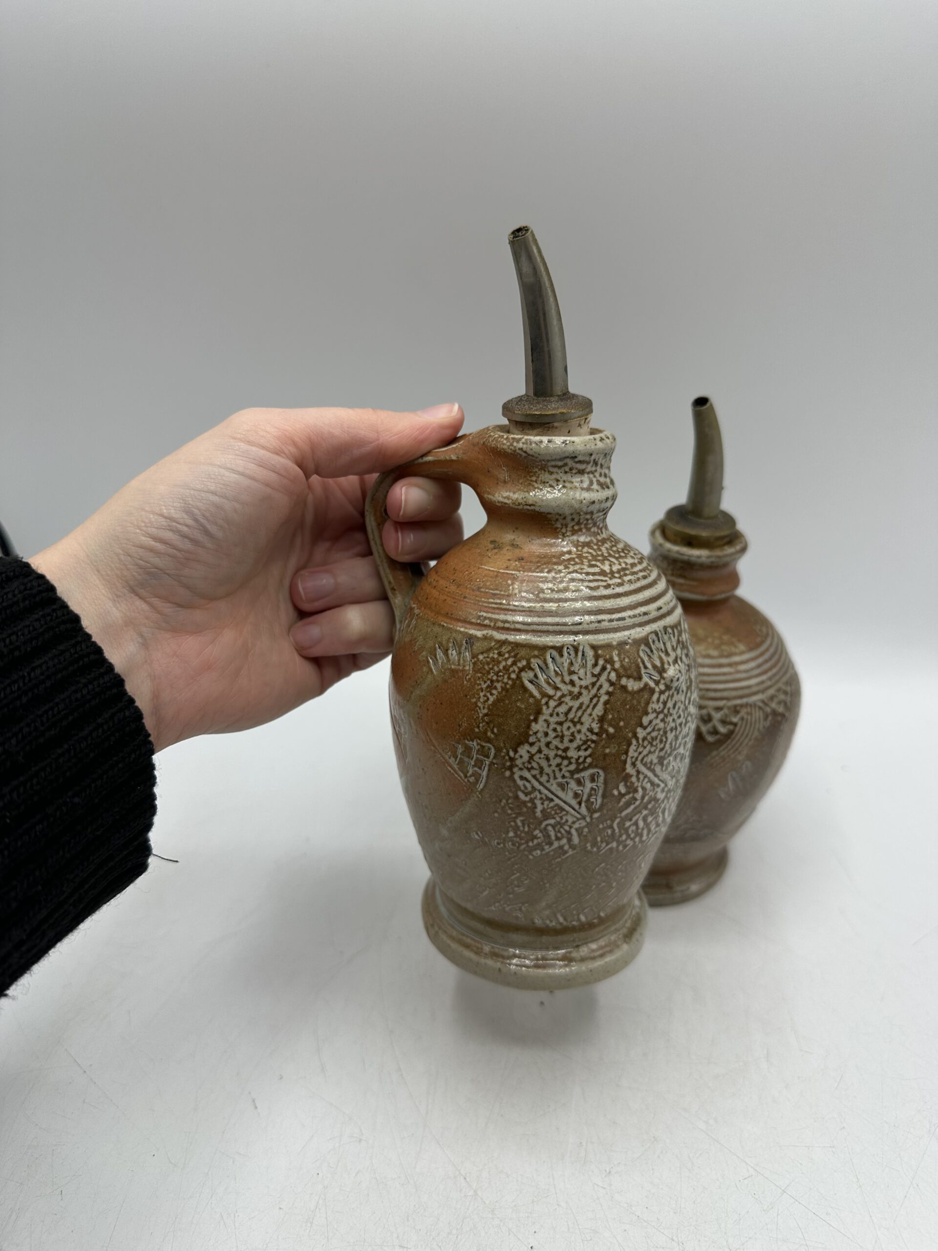 Duo de bouteilles en céramique Atelier d’En Haut – Image 13