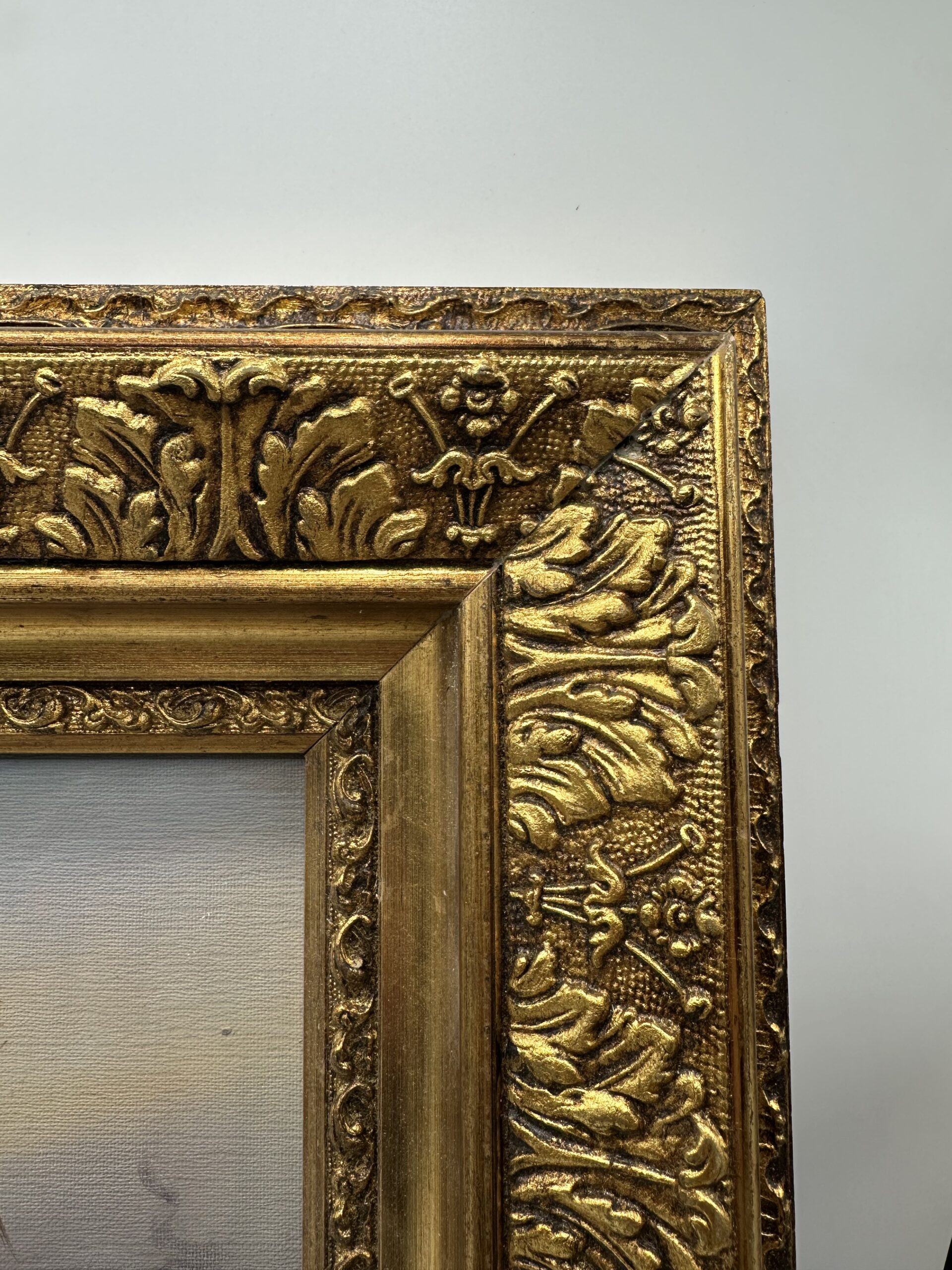 Peinture à l'huile bateaux sur bois – Image 8