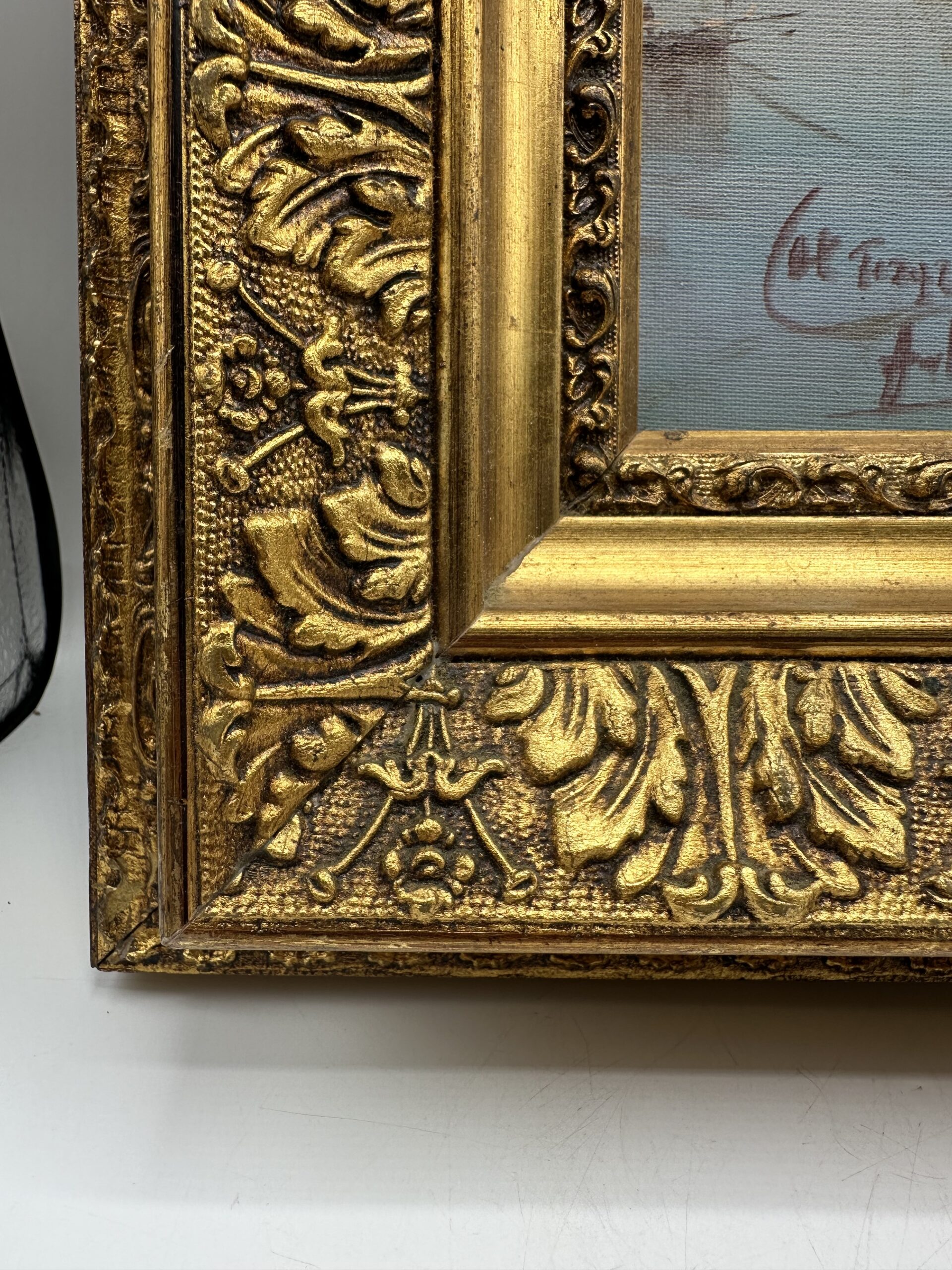 Peinture à l'huile bateaux sur bois – Image 10