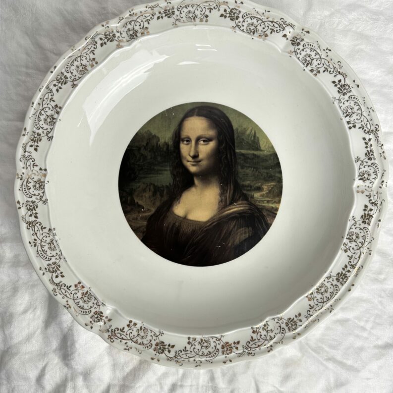 Ancien plat B&C Limoges Joconde