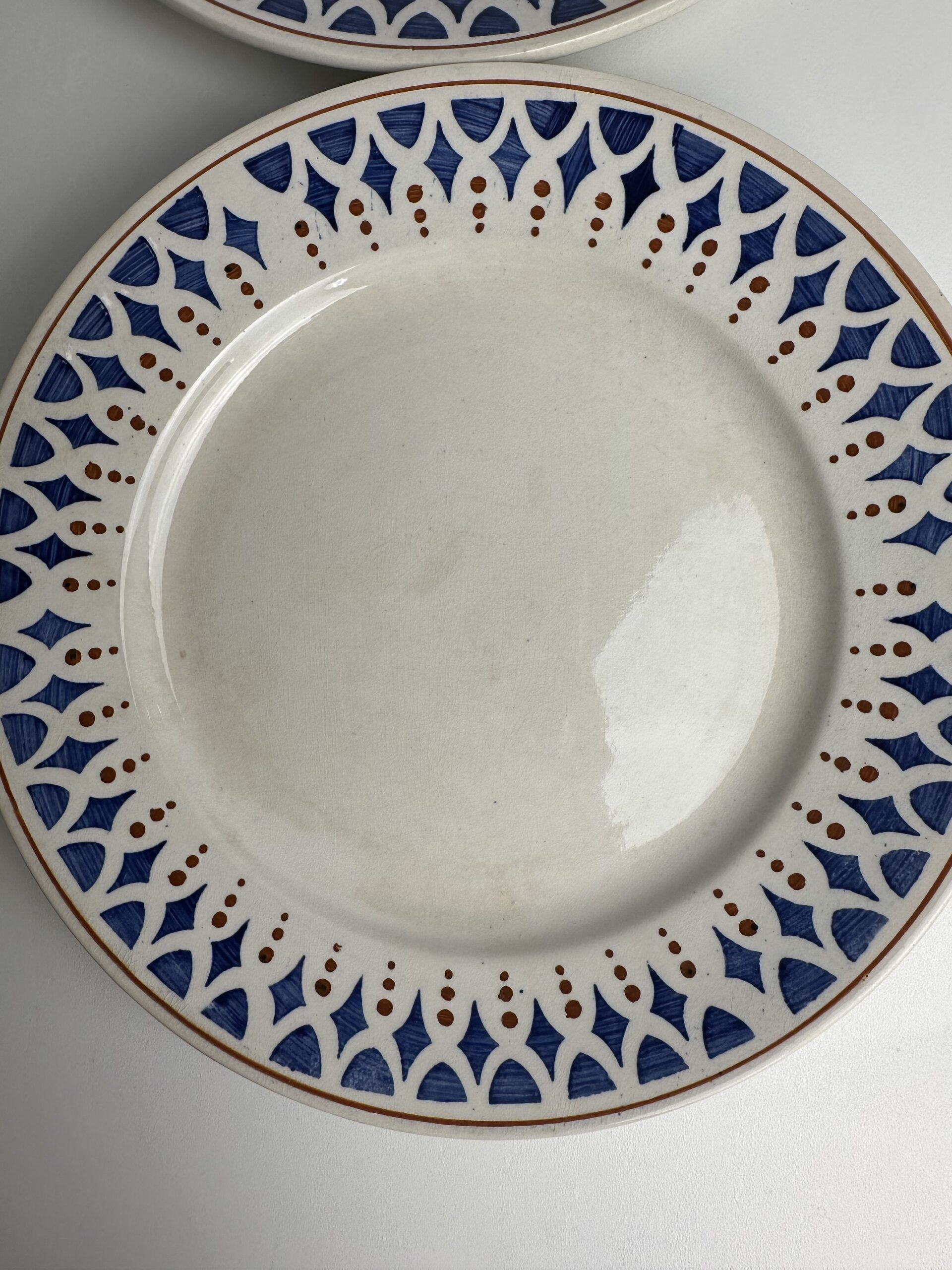 10 assiettes KG Lunéville anciennes – Image 4